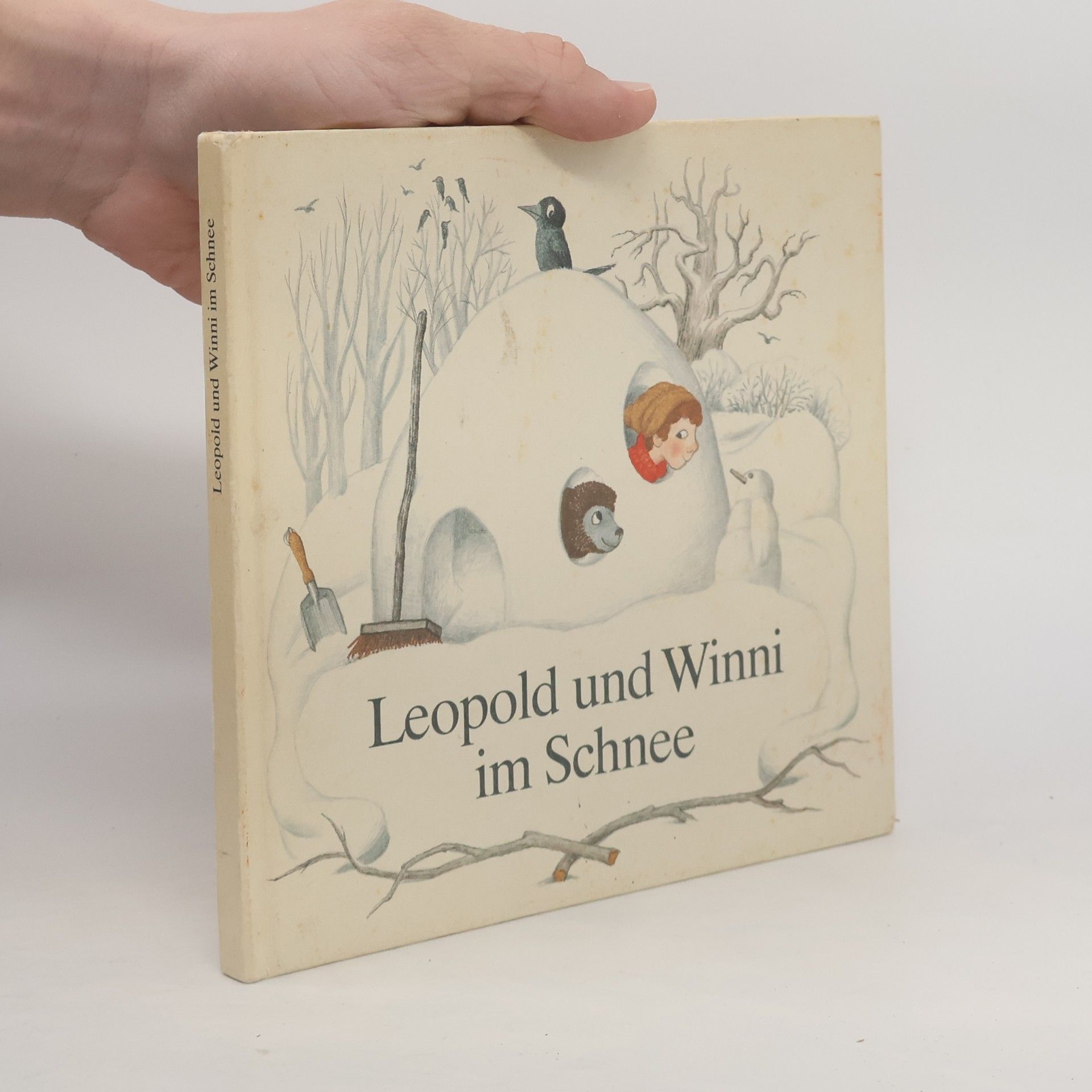 Ingeborg Feustel Leopold und Winni im Schnee