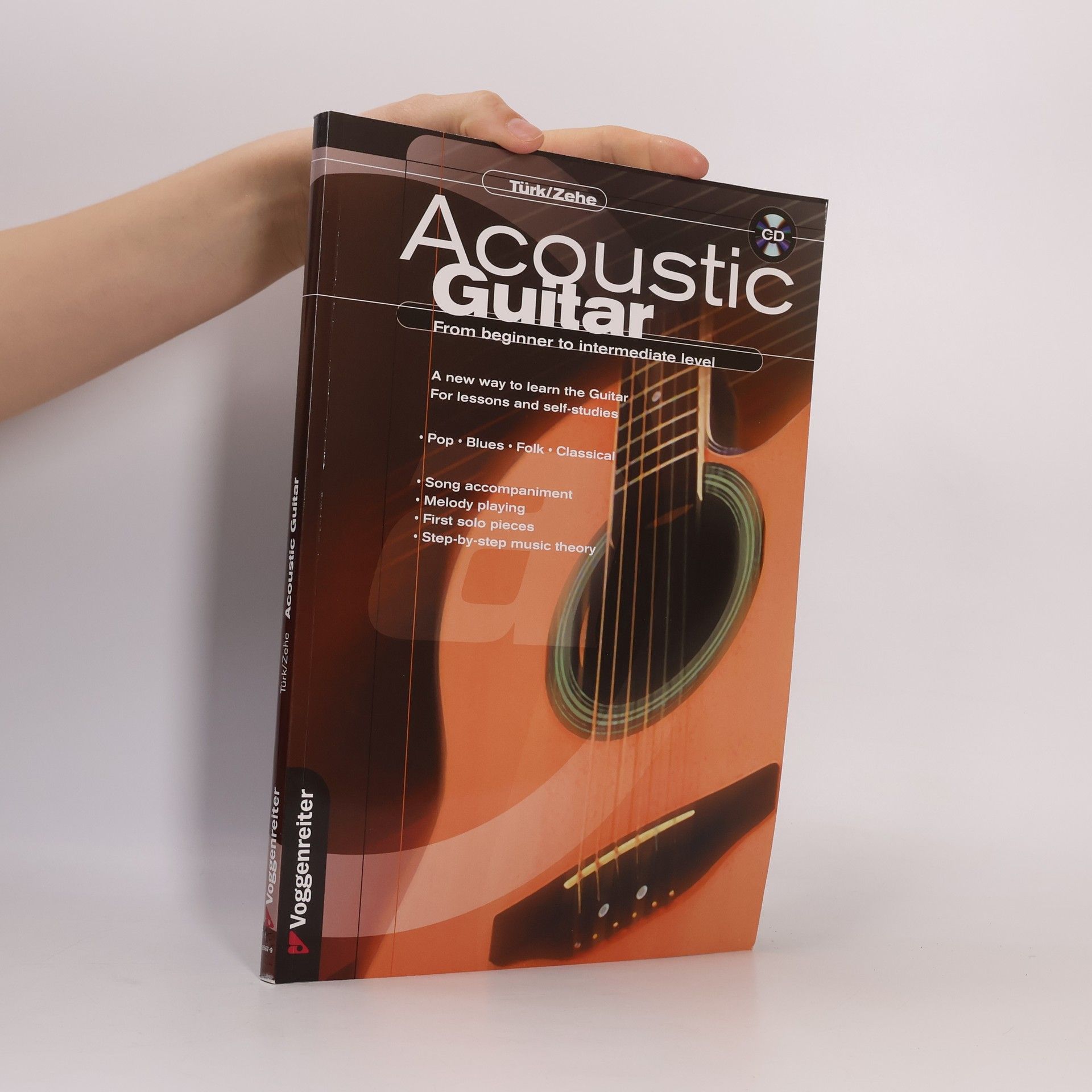 Uli Turk Acoustic Guitar with CD: English Edition/Englische Ausgabe