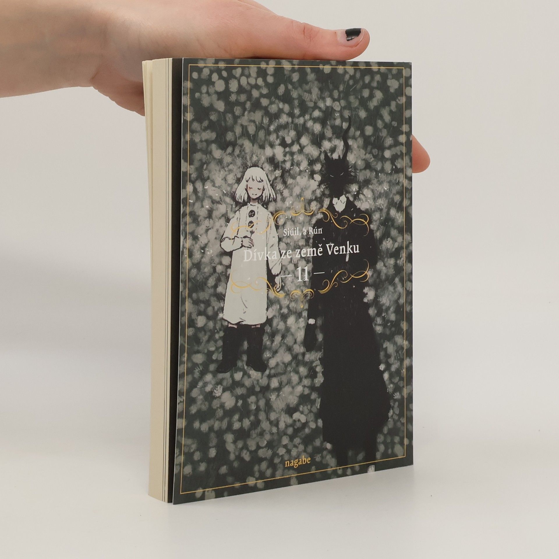 Nagabe Dívka ze země Venku. 11, Siúil, a Rún