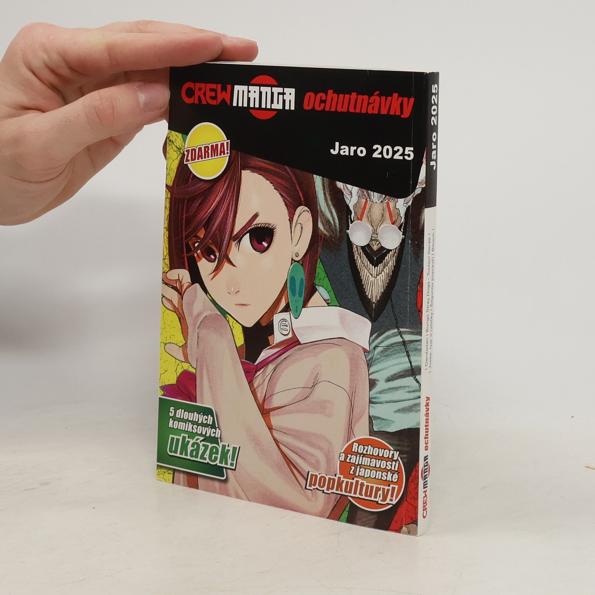 Autorenkollektiv Crew manga ochutnávky. Jaro 2025