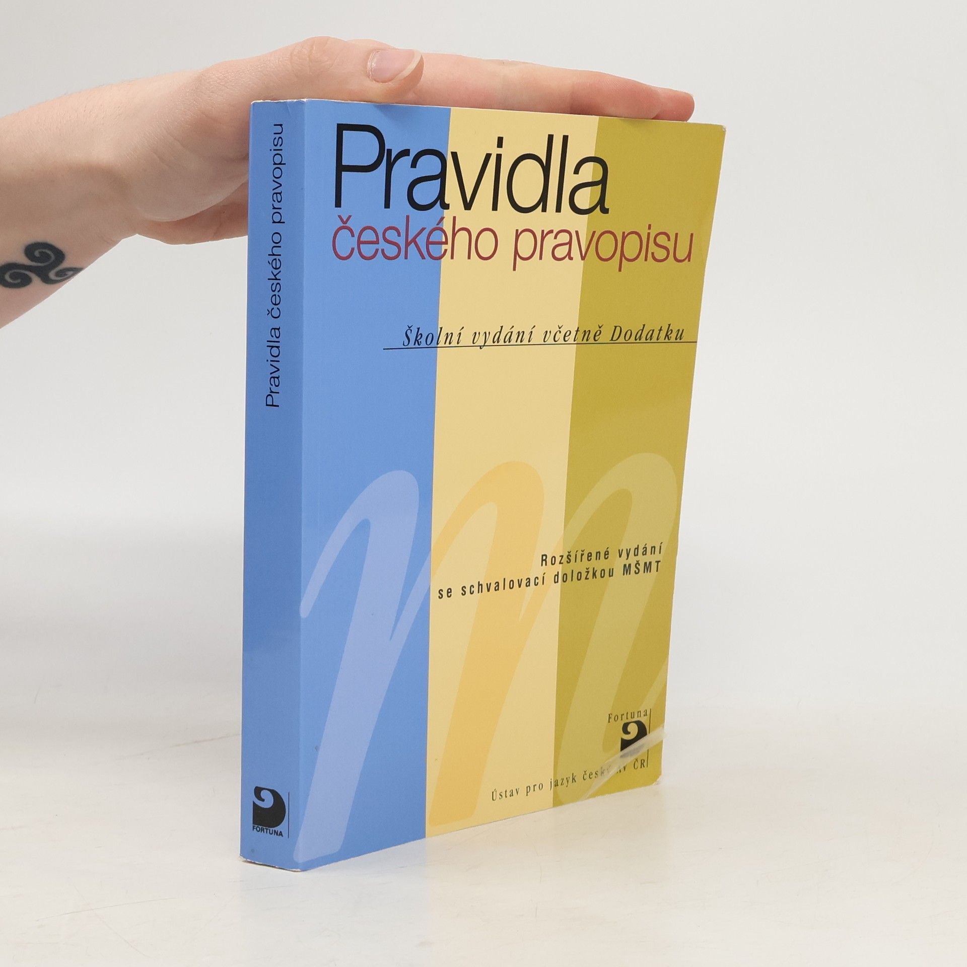 Kolektiv autorů Pravidla českého pravopisu : školní vydání včetně Dodatku