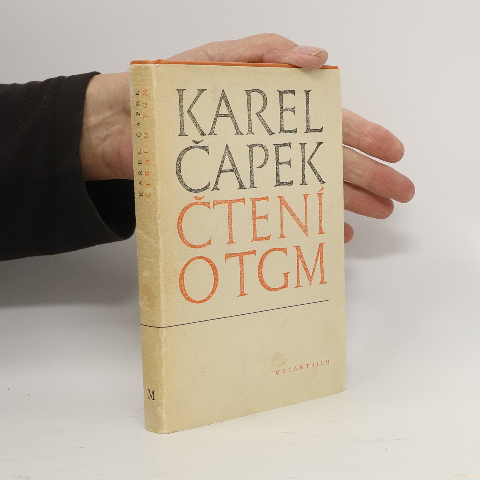 Karel Čapek Čtení o T. G. Masarykovi