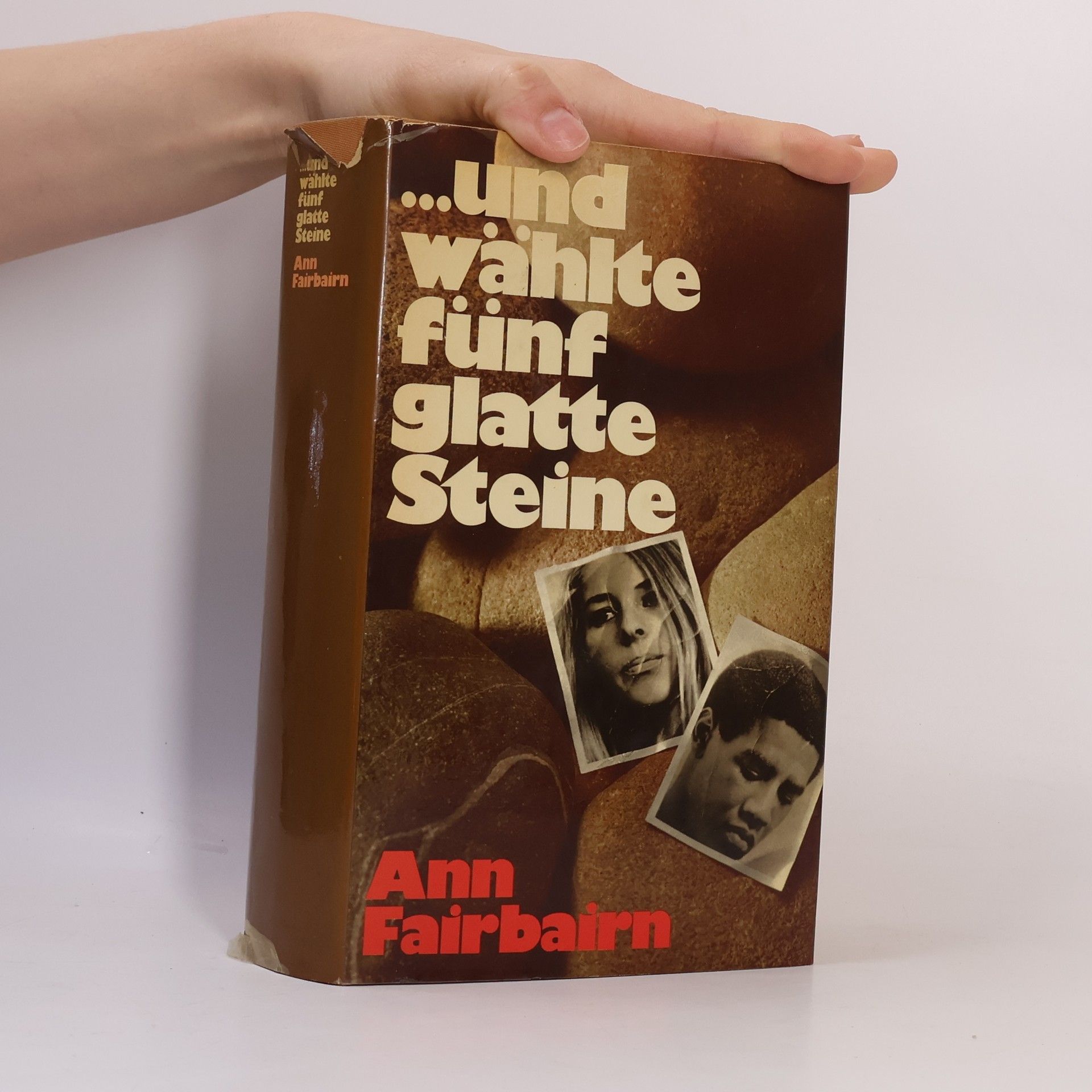 Ann Fairbairn ... und wählte fünf glatte Steine