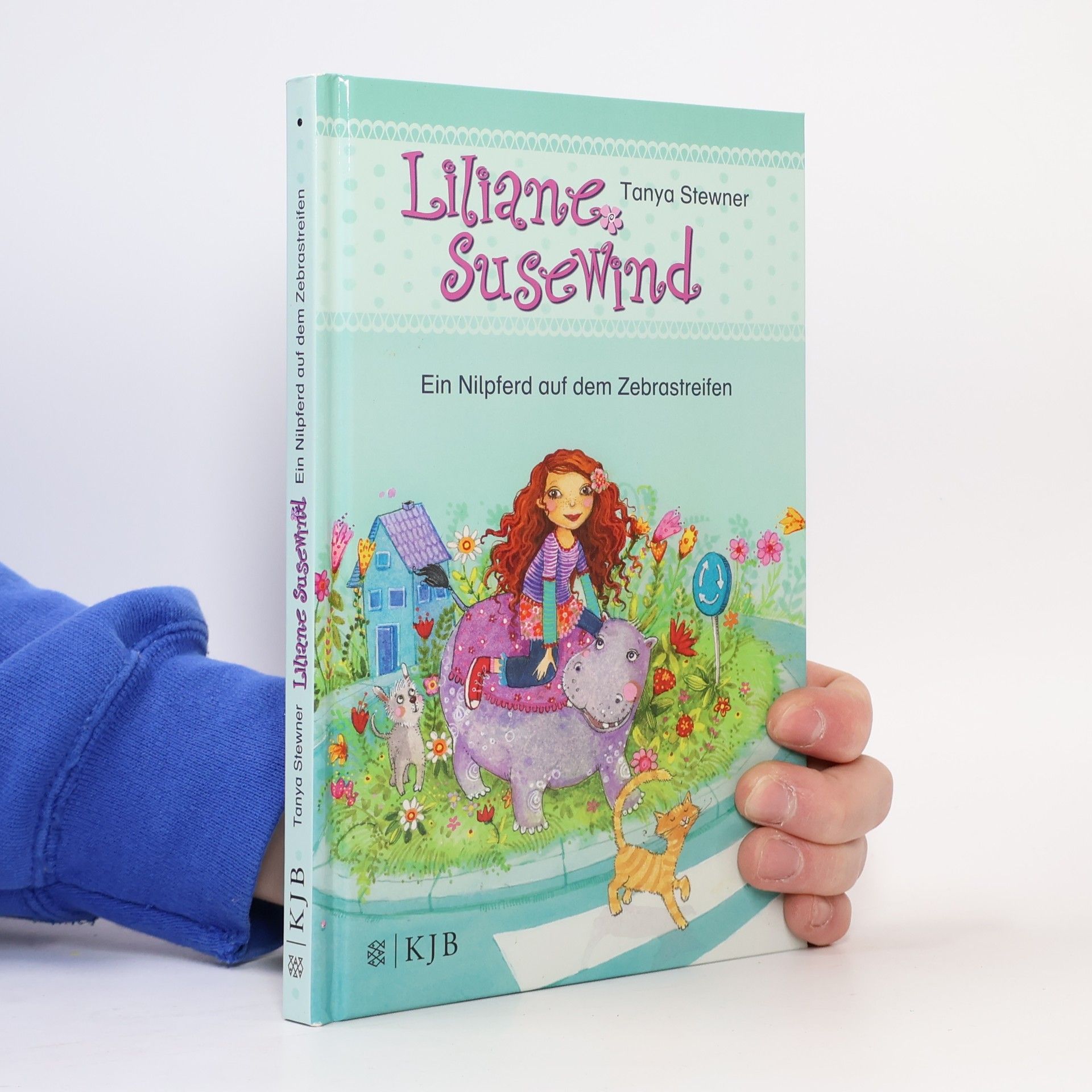 Tanya Stewner Ein Nilpferd auf dem Zebrastreifen