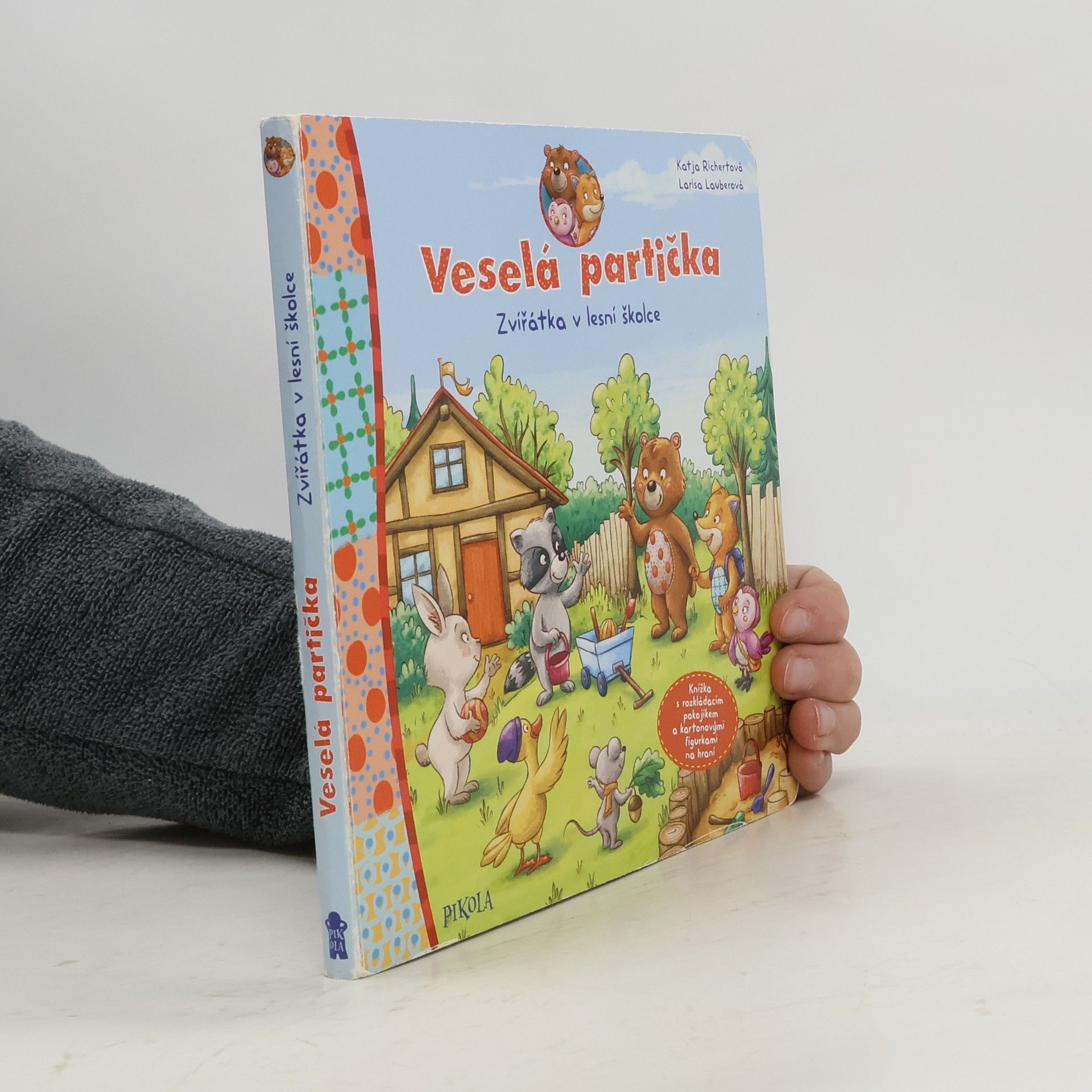 Katja Richert Veselá partička. Zvířátka v lesní školce