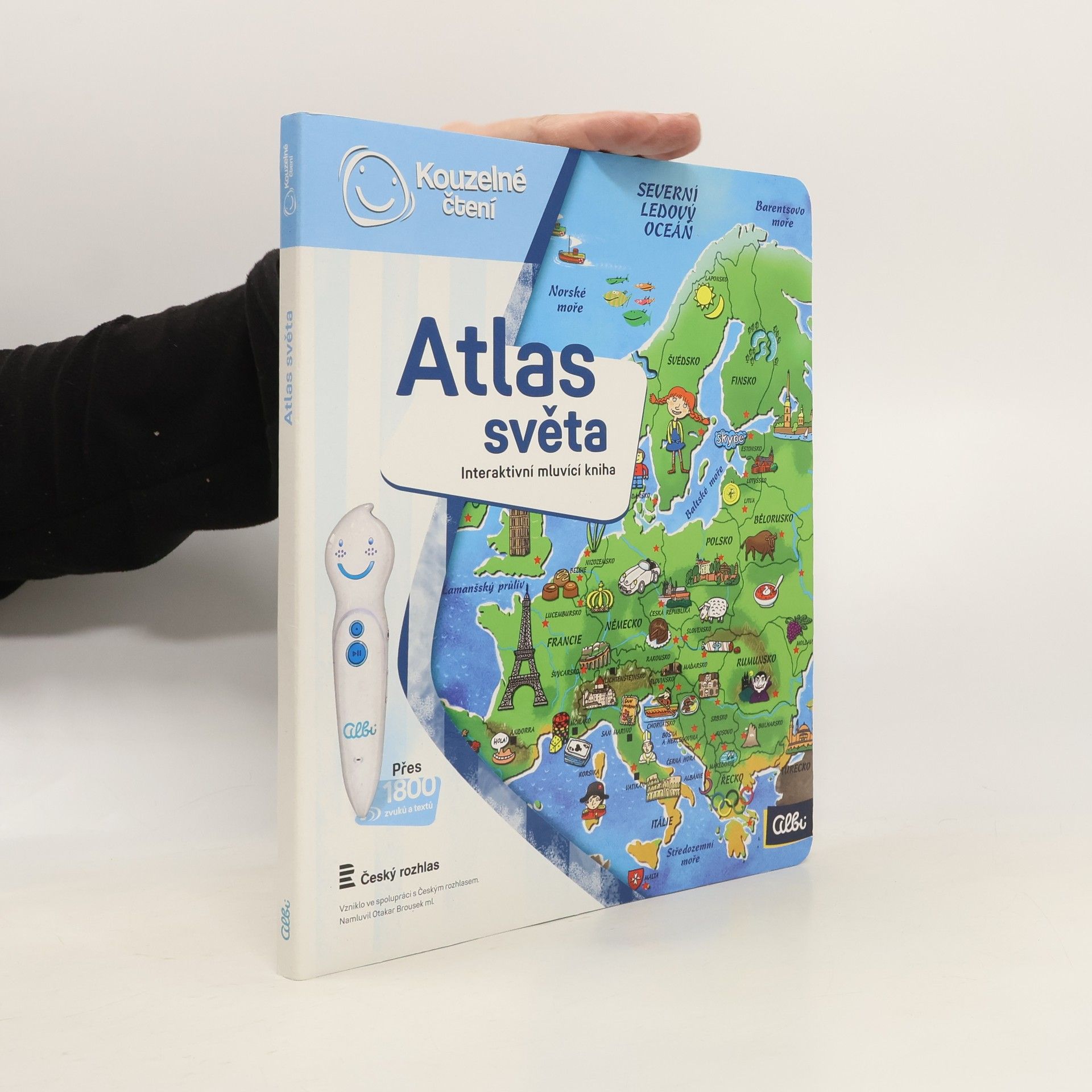 Tereza Kocová Atlas světa. Interaktivní mluvící kniha