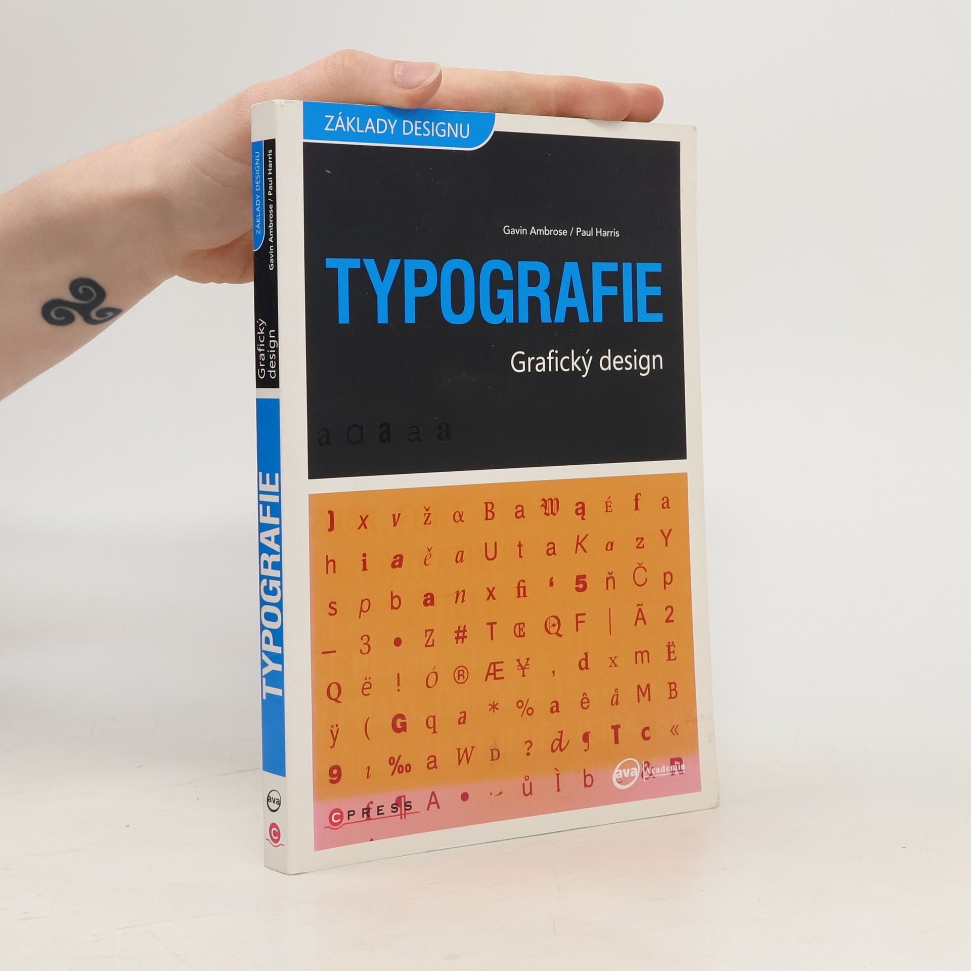 Gavin Ambrose Grafický design. Typografie