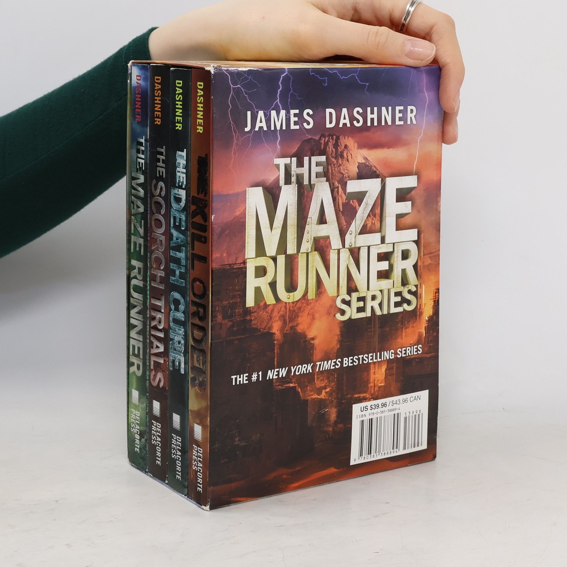 James Dashner The Maze Runner Series