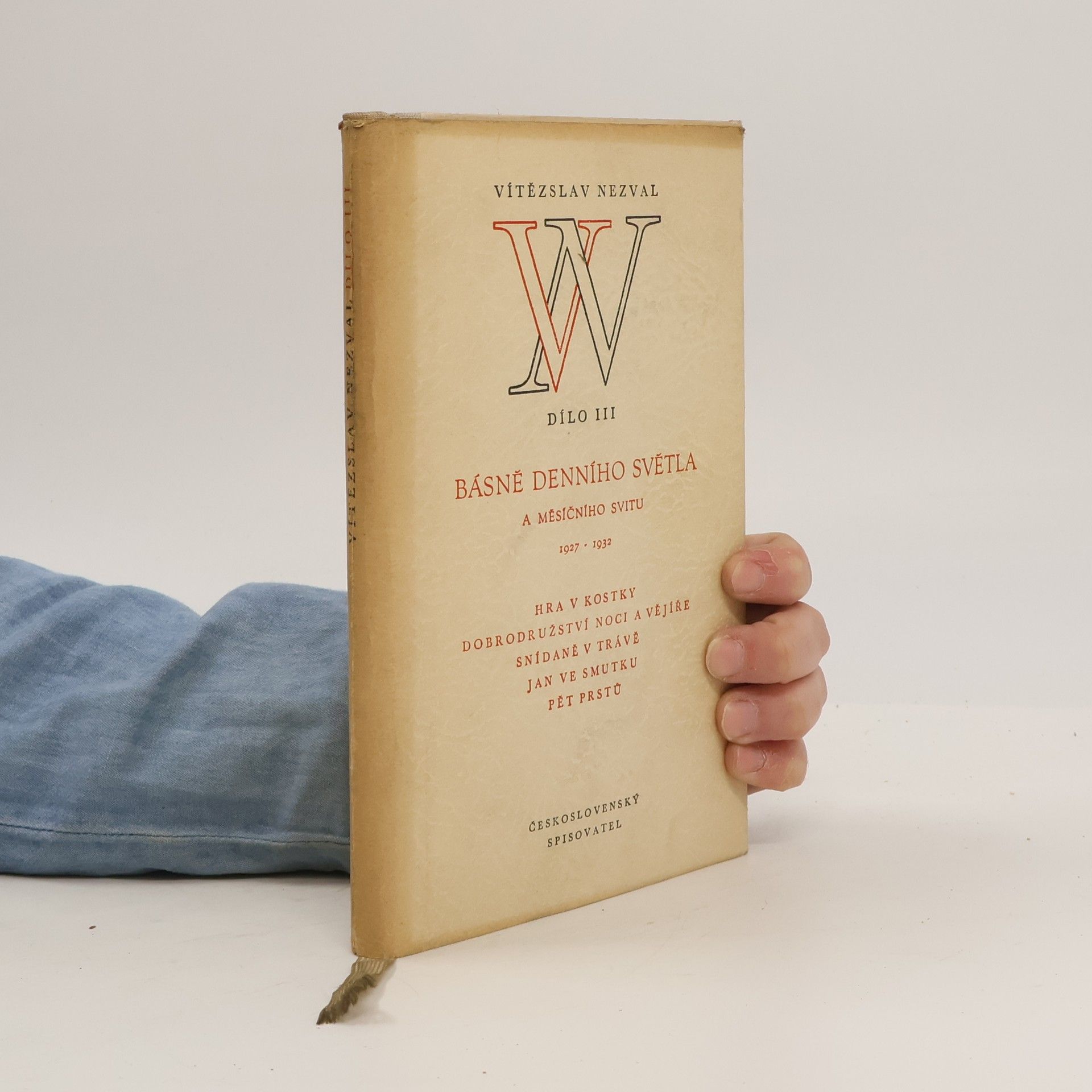 Vítězslav Nezval Dílo III. Básně denního světla a měsíčního svitu. 1927-1932