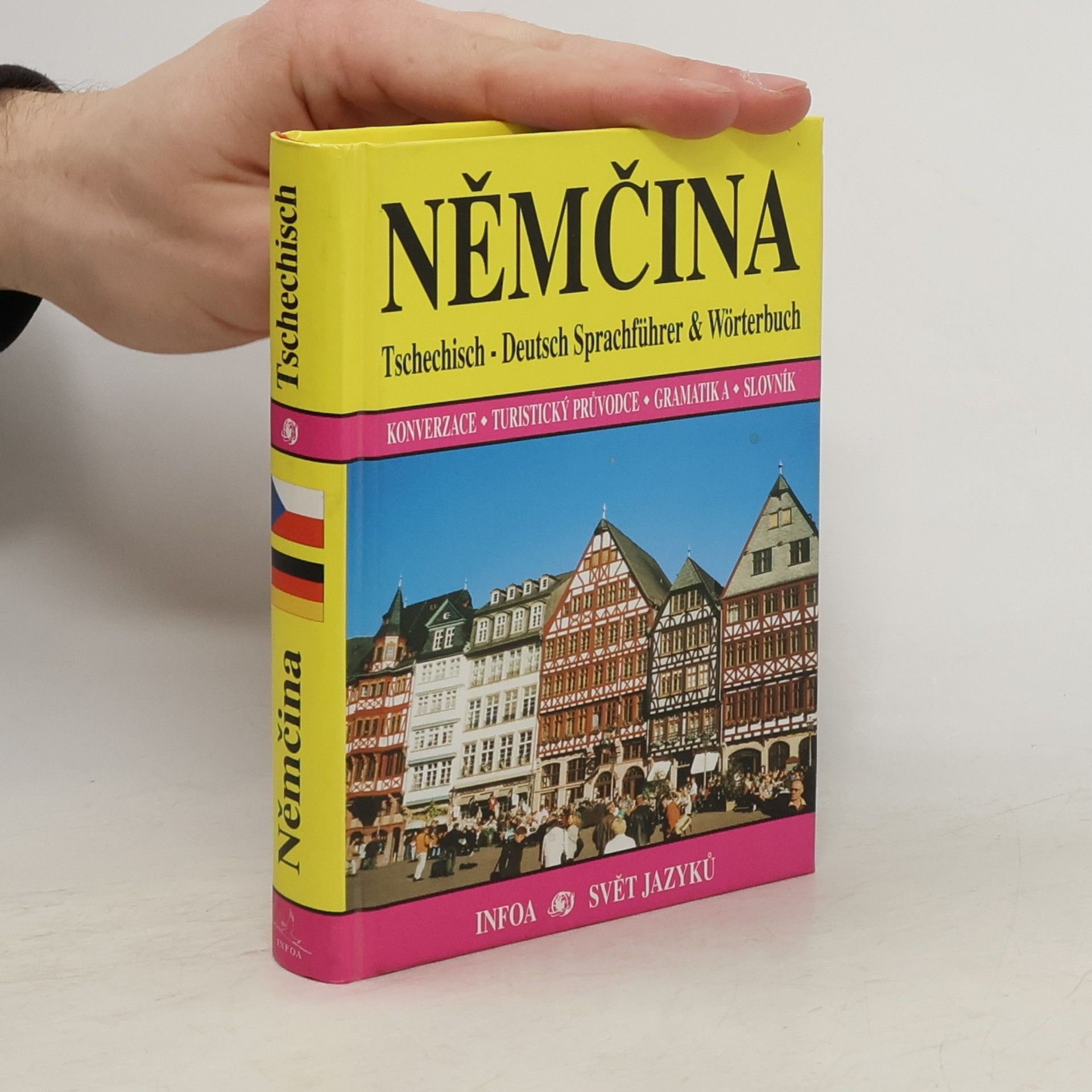 Jana Navrátilová Němčina: Tschechisch-deutsch Sprachführer & Wörterbuch: Konverzace - turistický průvodce - gramatika - slovník