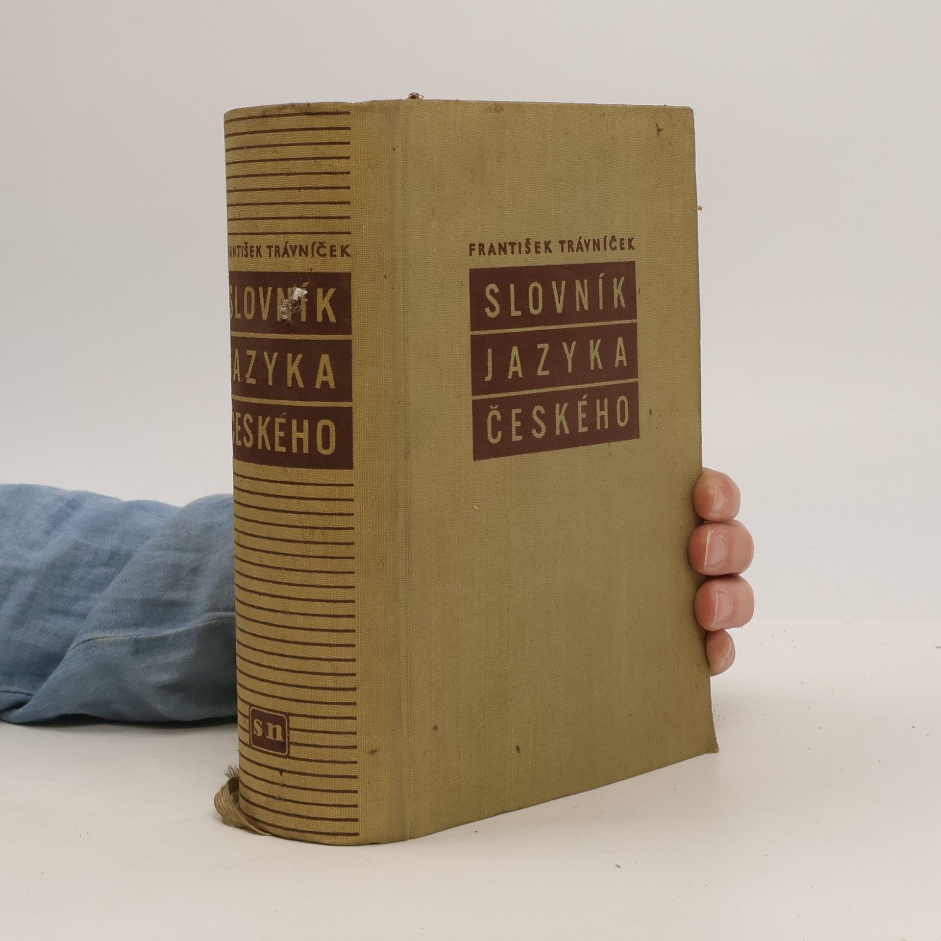 František Trávníček Slovník jazyka českého
