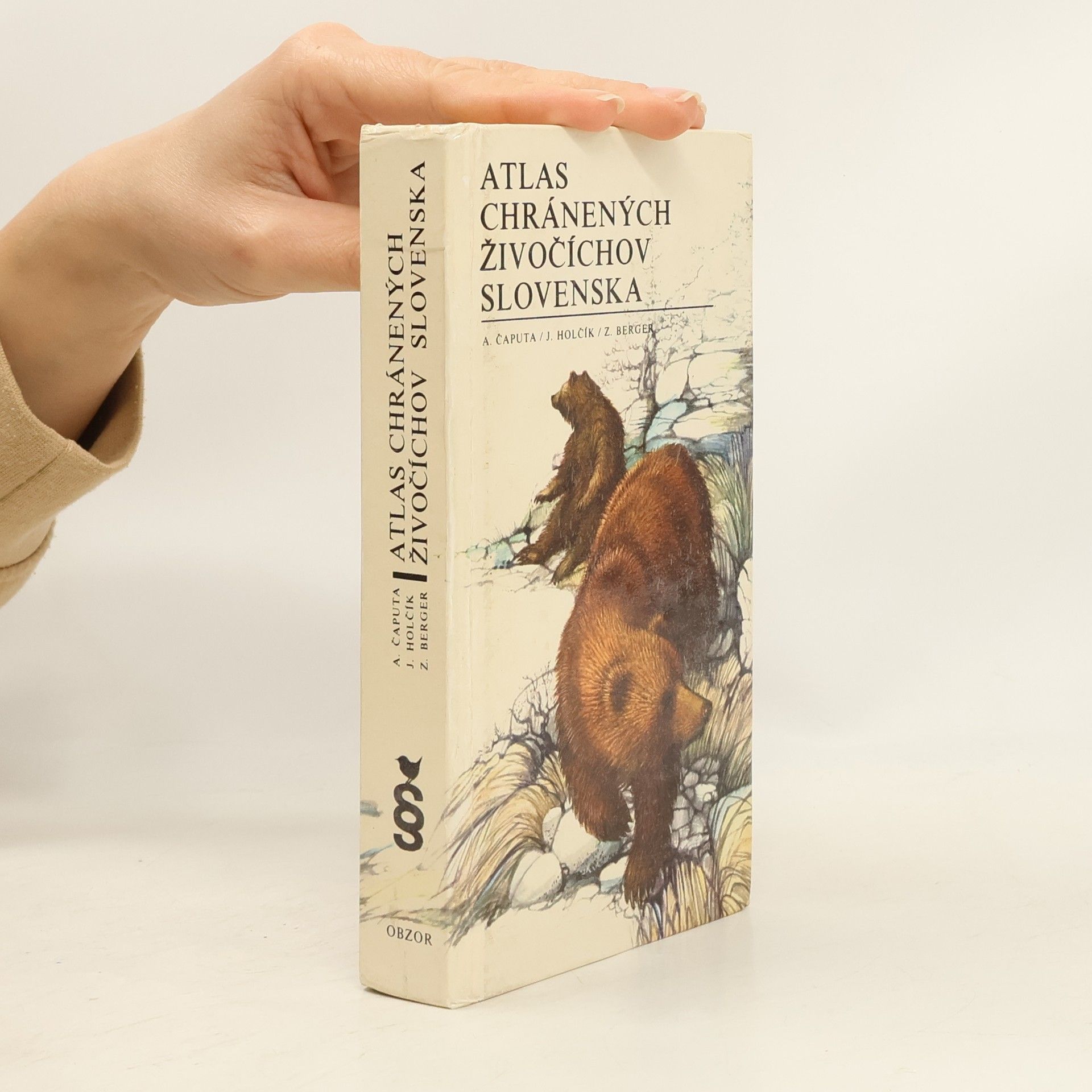 Juraj Holčík Atlas chránených živočíchov Slovenska