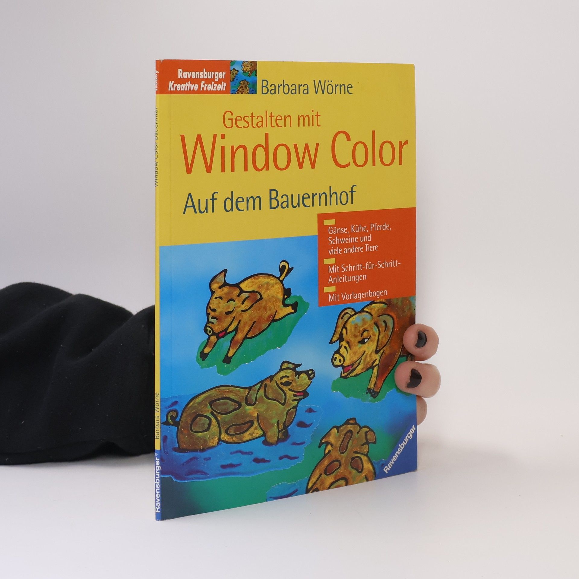 Barbara Wörne Gestalten mit Window Color auf dem Bauernhof
