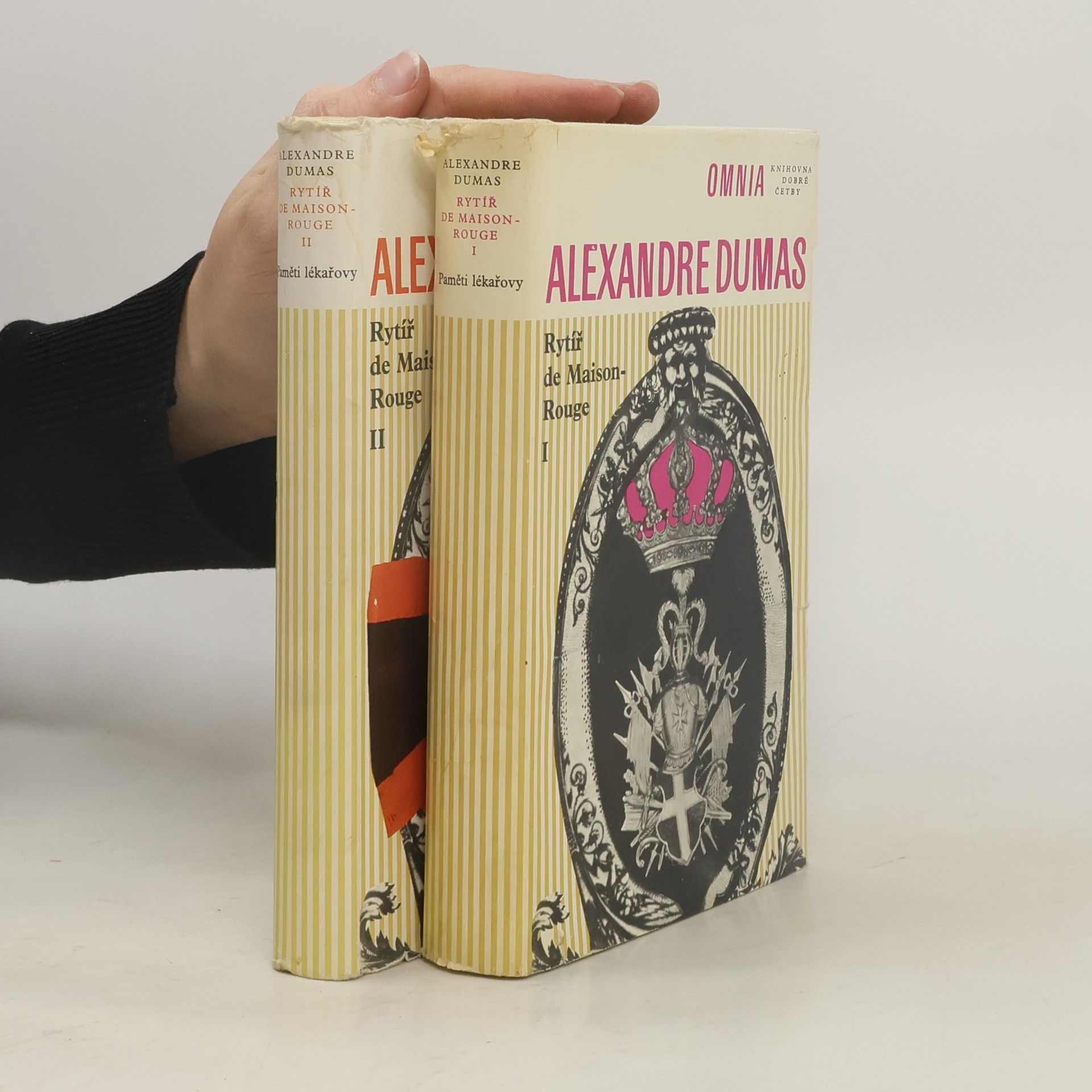 Alexandre Dumas starší Paměti lékařovy. Rytíř de Maison-Rouge I. a II.