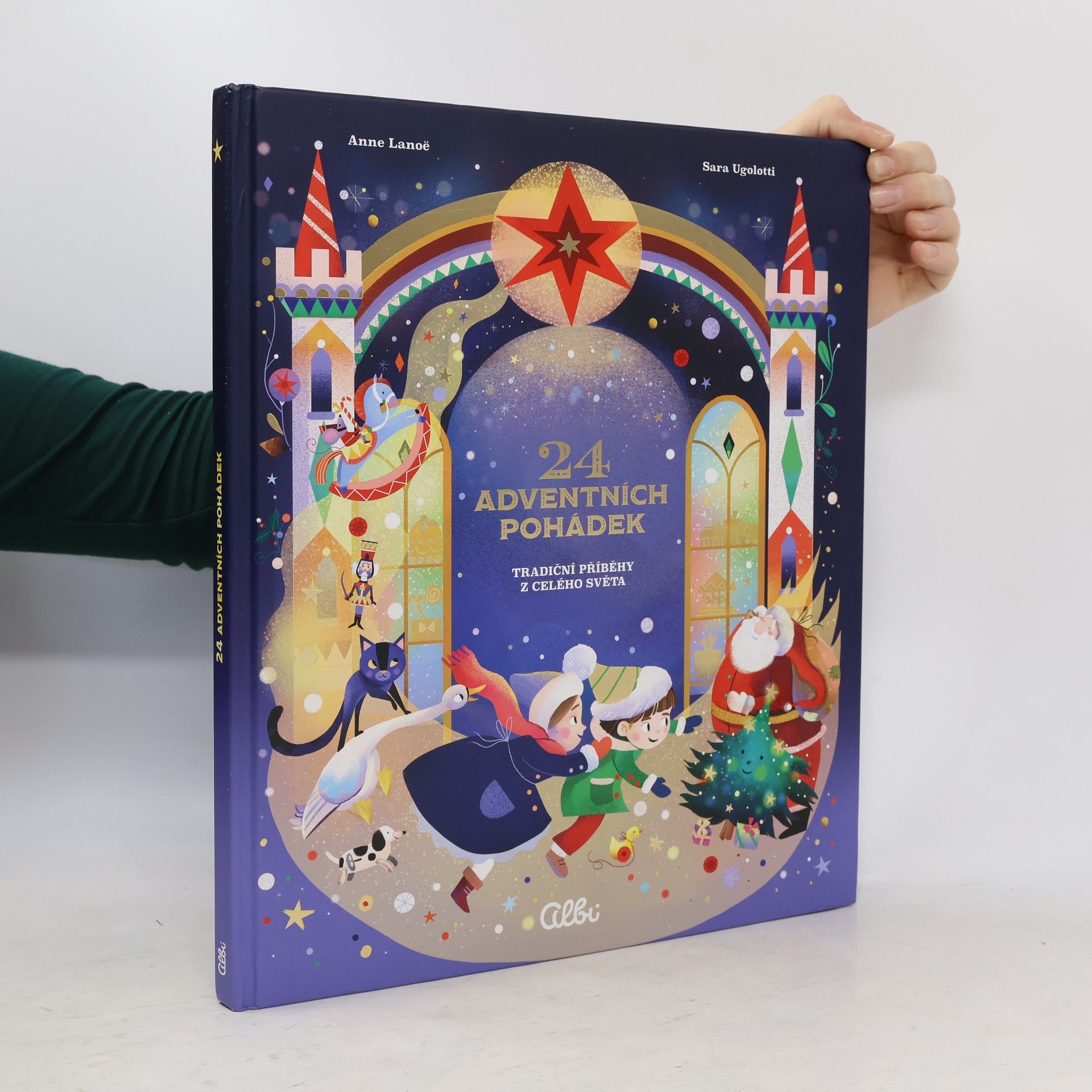 Anne Lanoë 24 adventních pohádek : tradiční příběhy z celého světa