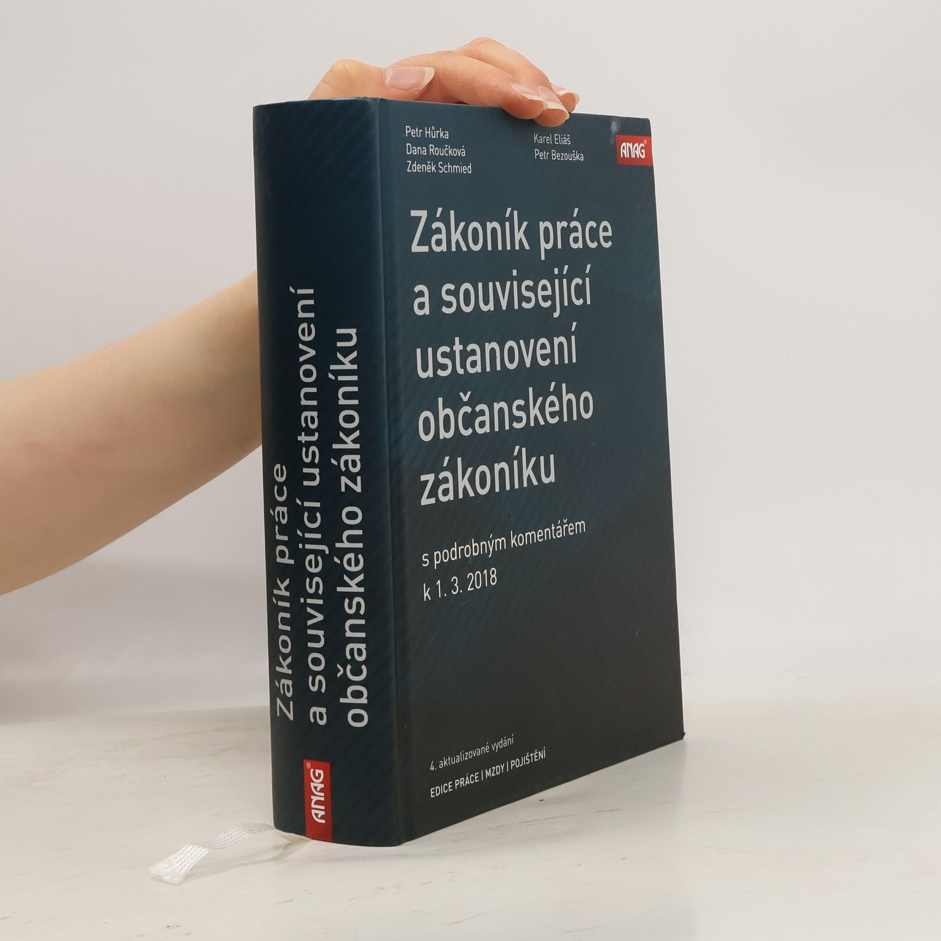 Petr Bezouška Zákoník práce a související ustanovení nového občanského zákoníku s podrobným komentářem k 1. 3. 2018