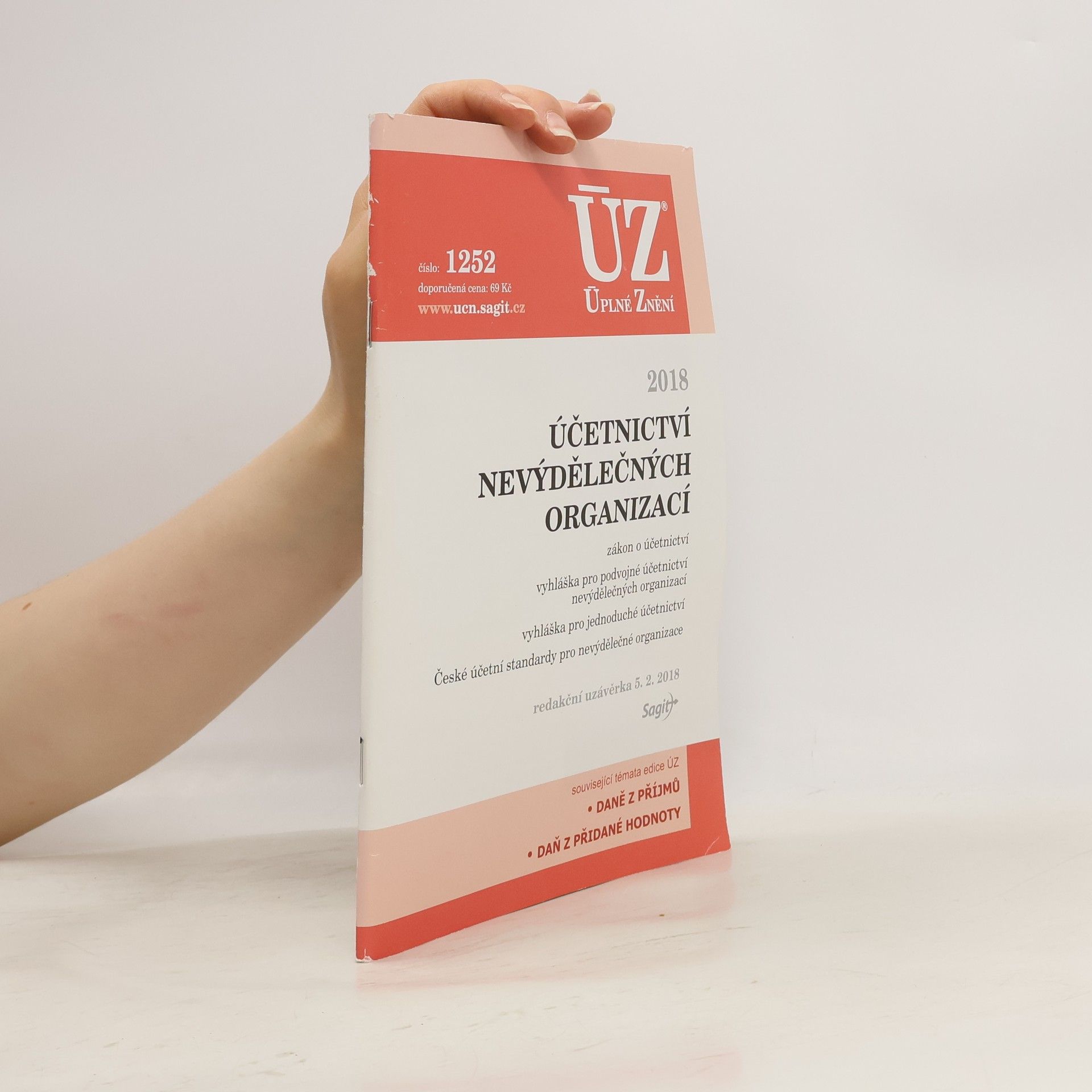 Collectif d'auteurs Účetnictví nevýdělečných organizací 2018