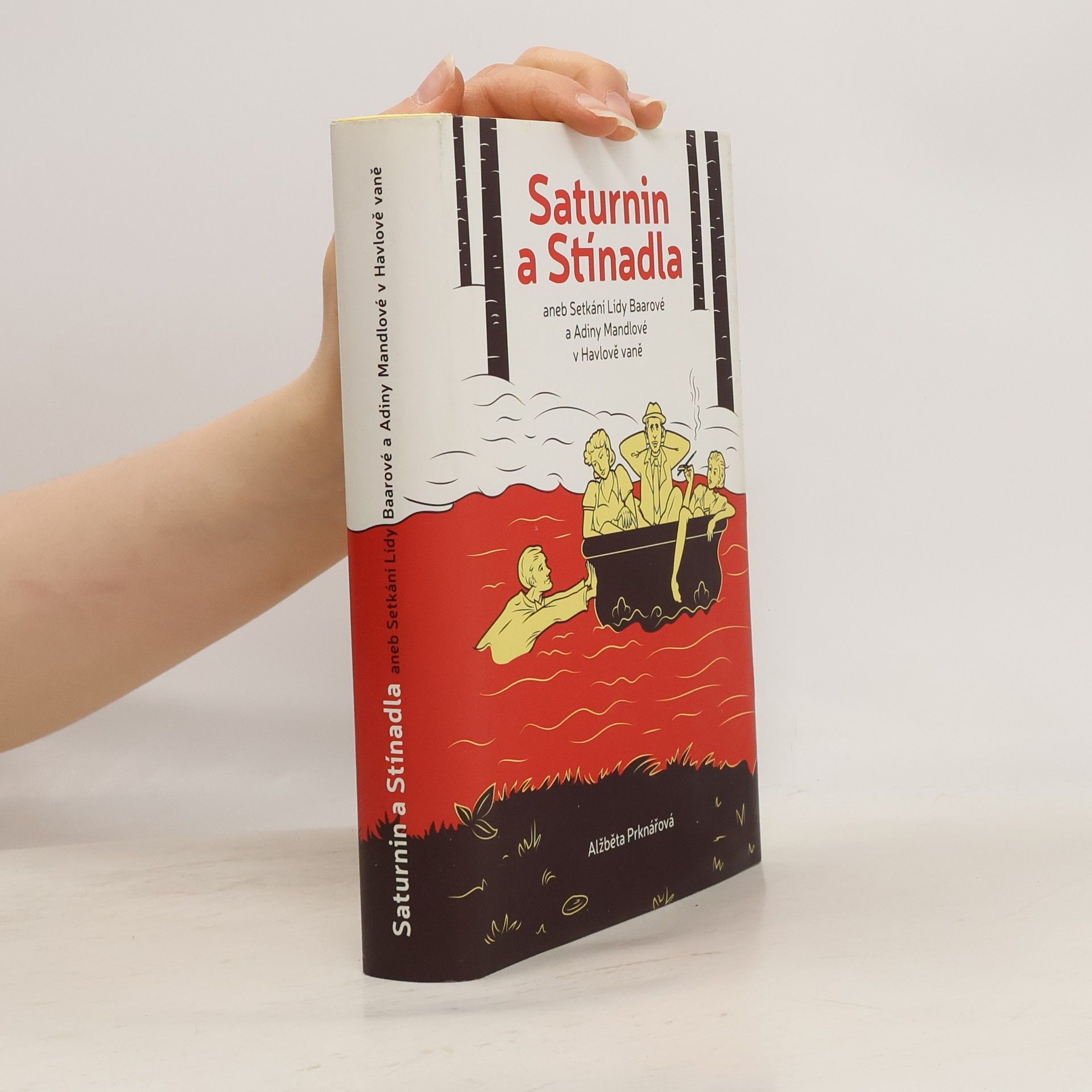 Alžběta Prknářová Saturnin a Stínadla, aneb, Setkání Lídy Baarové a Adiny Mandlové v Havlově vaně