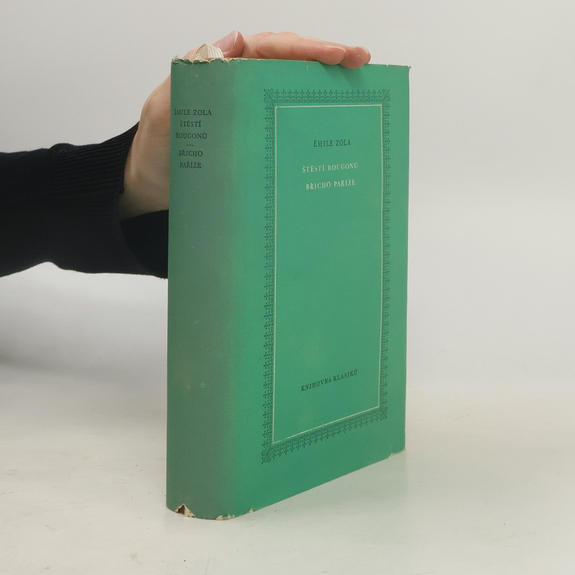 Émile Zola Štěstí Rougonů. Břicho Paříže