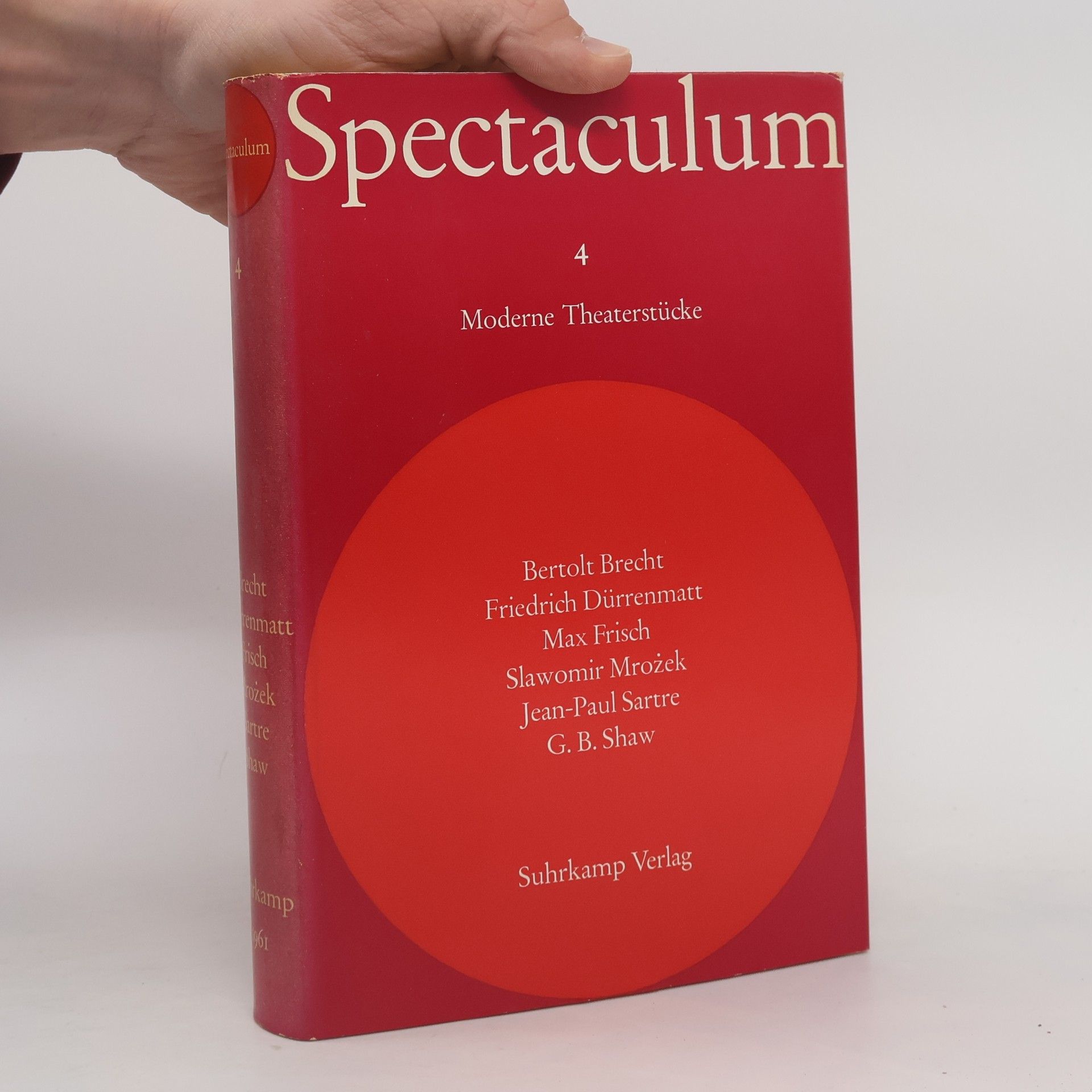 Bertolt Brecht Spectaculum 4. Moderne Theaterstücke