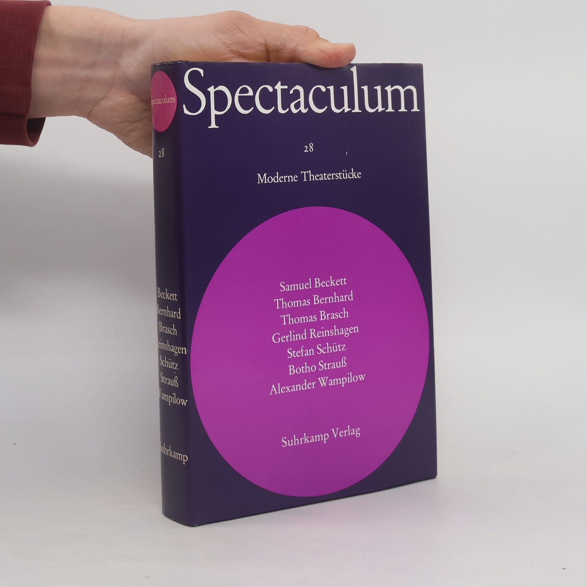 Samuel Beckett Spectaculum 28. Moderne Theaterstücke