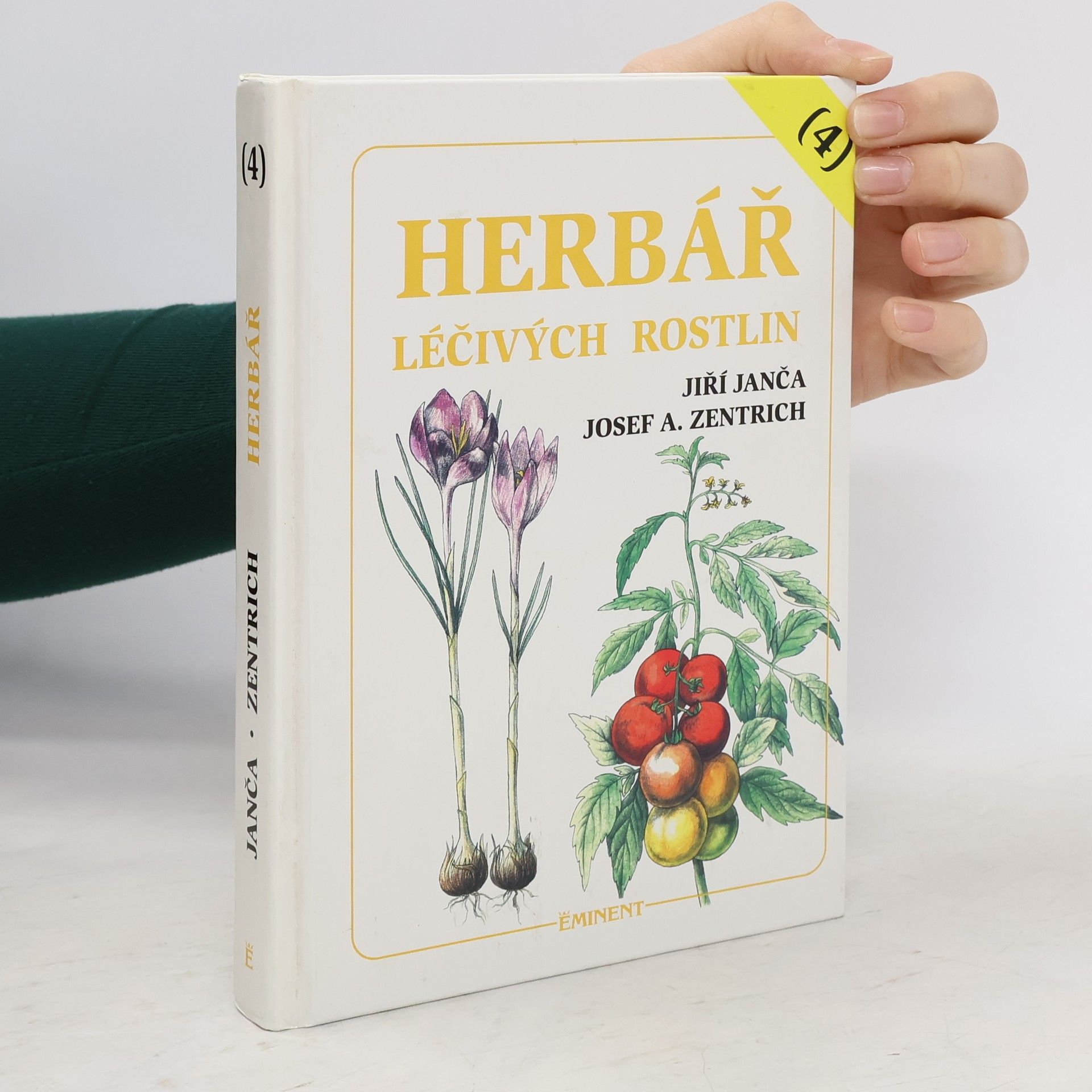 Josef Antonín Zentrich Herbář léčivých rostlin. 4. díl