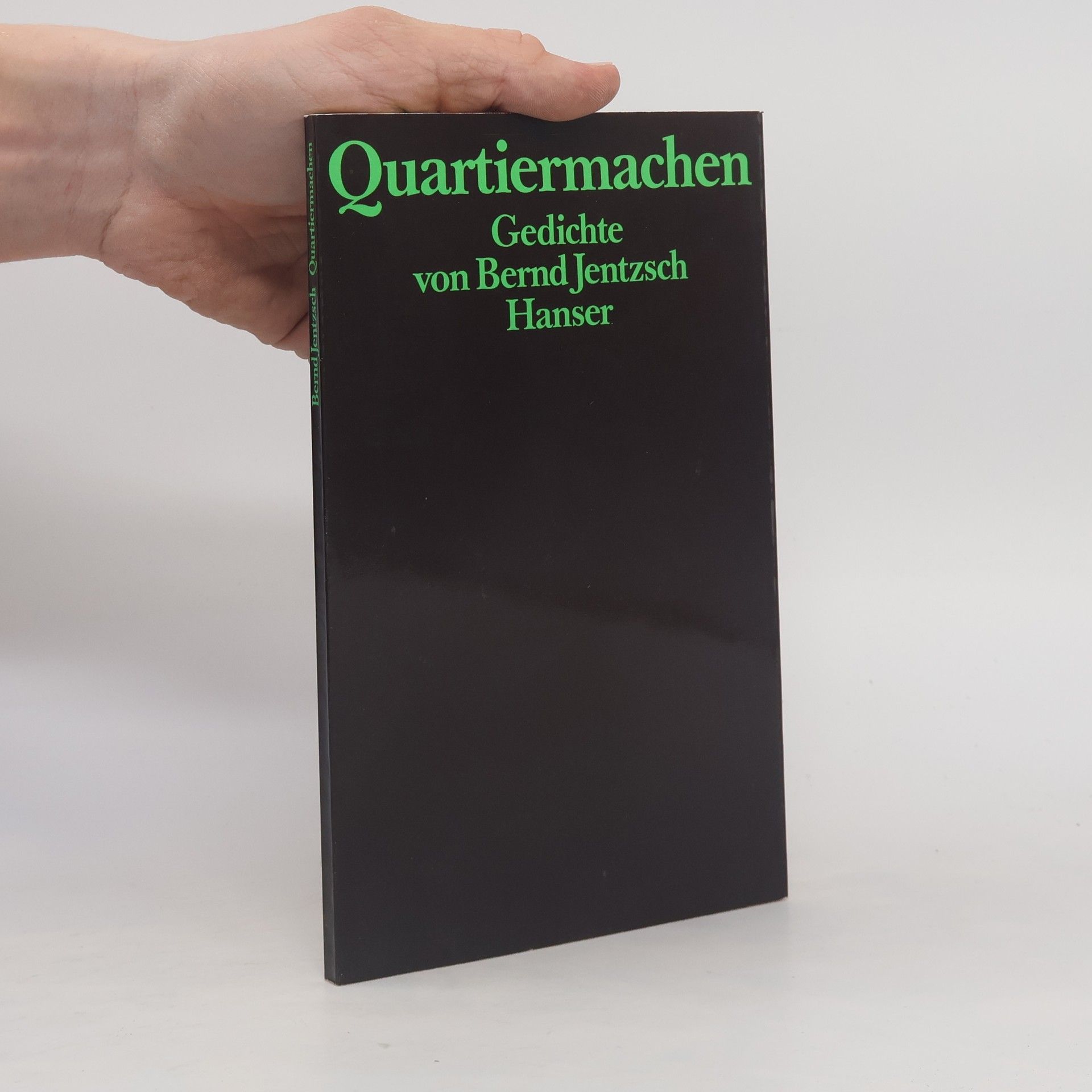 Bernd Jentzsch Quartiermachen