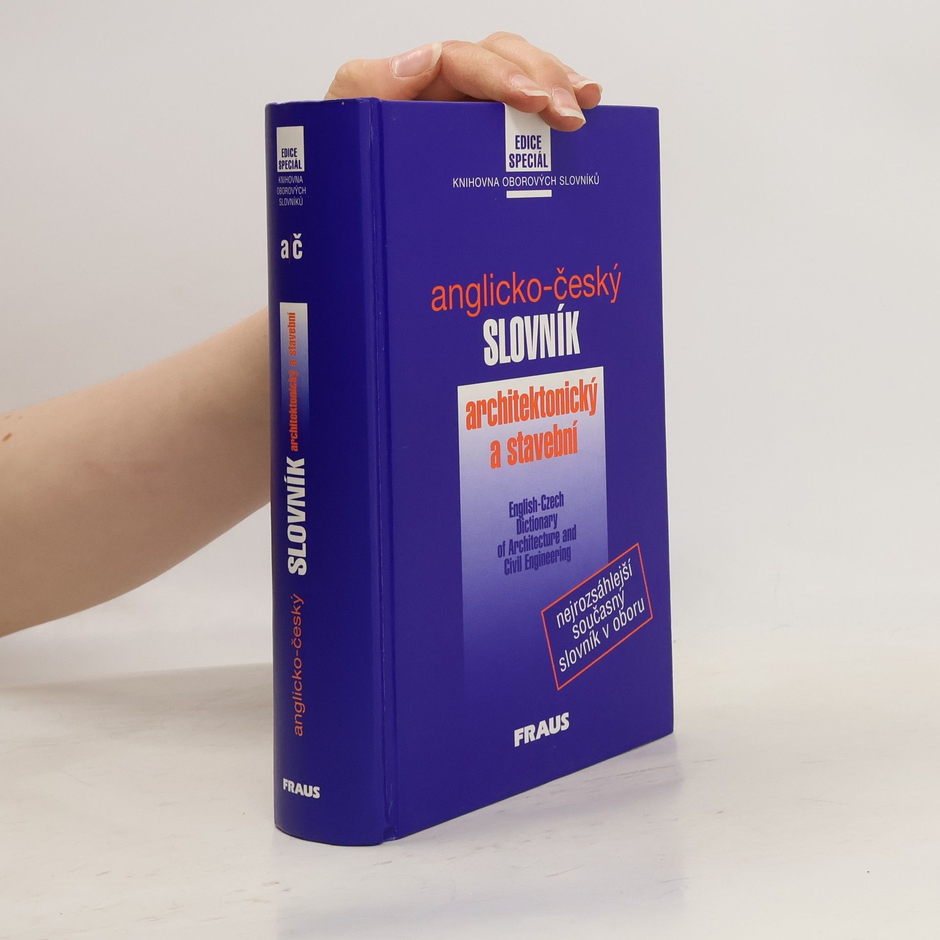 Anglicko-český slovník architektonický a stavební
