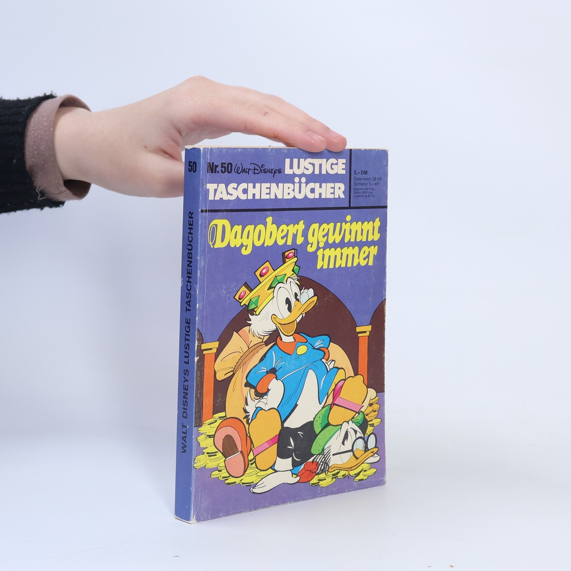 Walt Disney Lustige Taschenbücher 50. Dagobert gewinnt immer