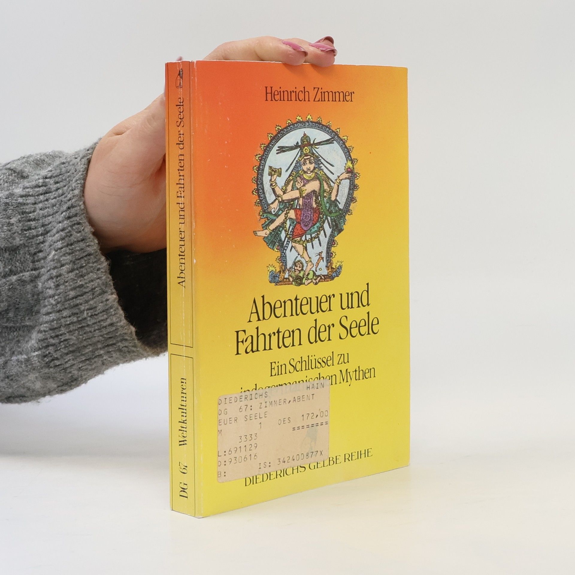 Heinrich Zimmer Abenteuer und Fahrten der Seele