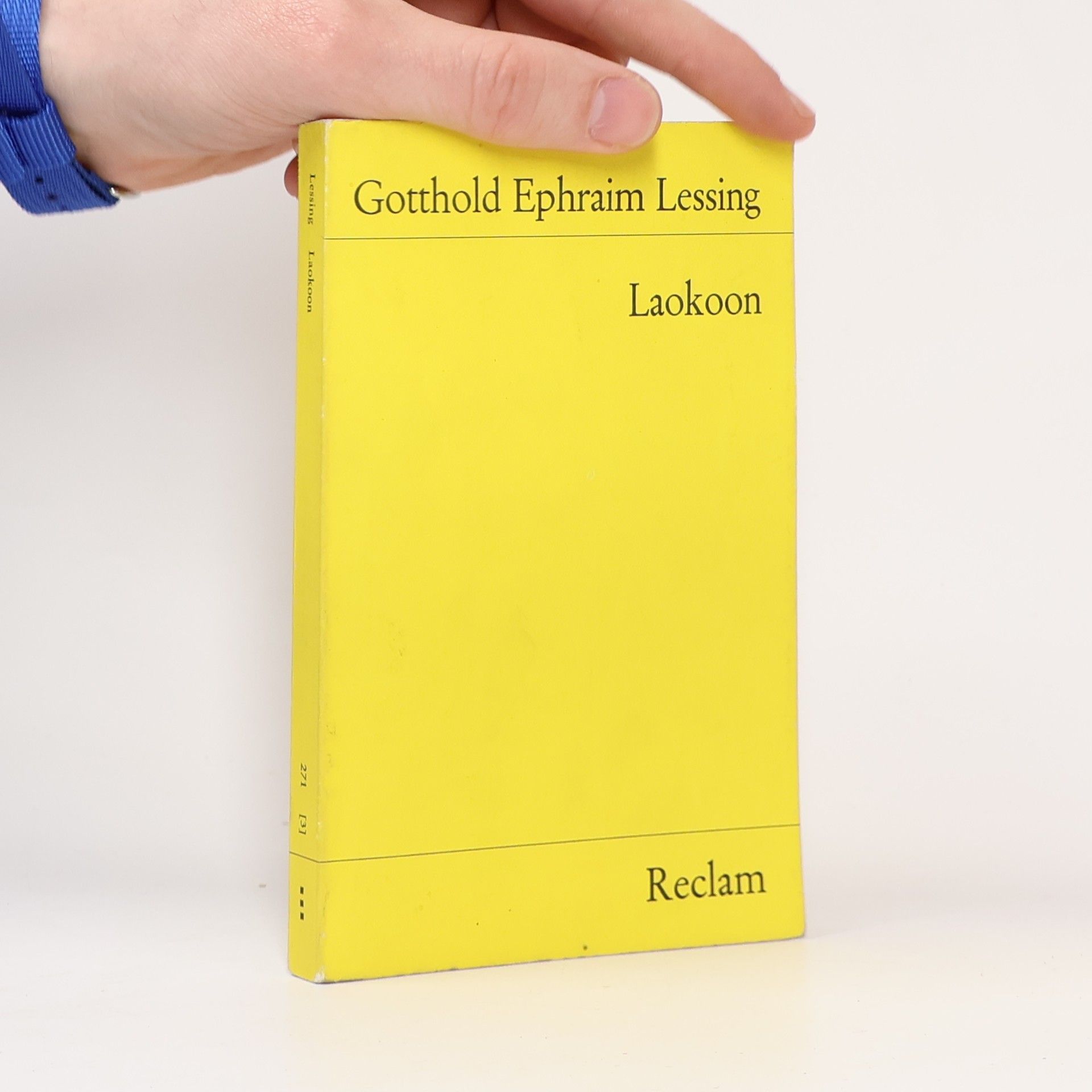 Gotthold Ephraim Lessing Laokoon
