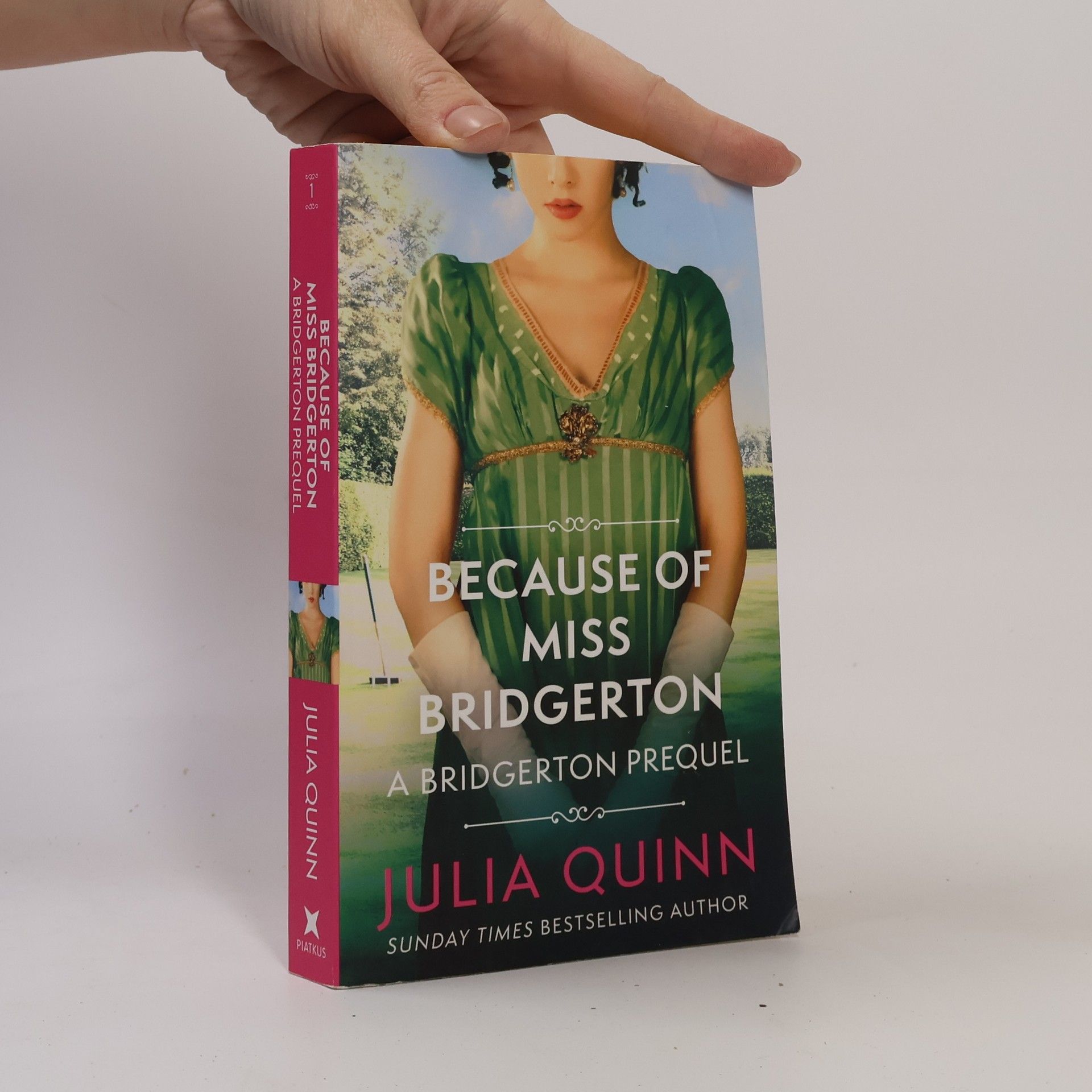 Julie Quinnová Because of miss Bridgerton