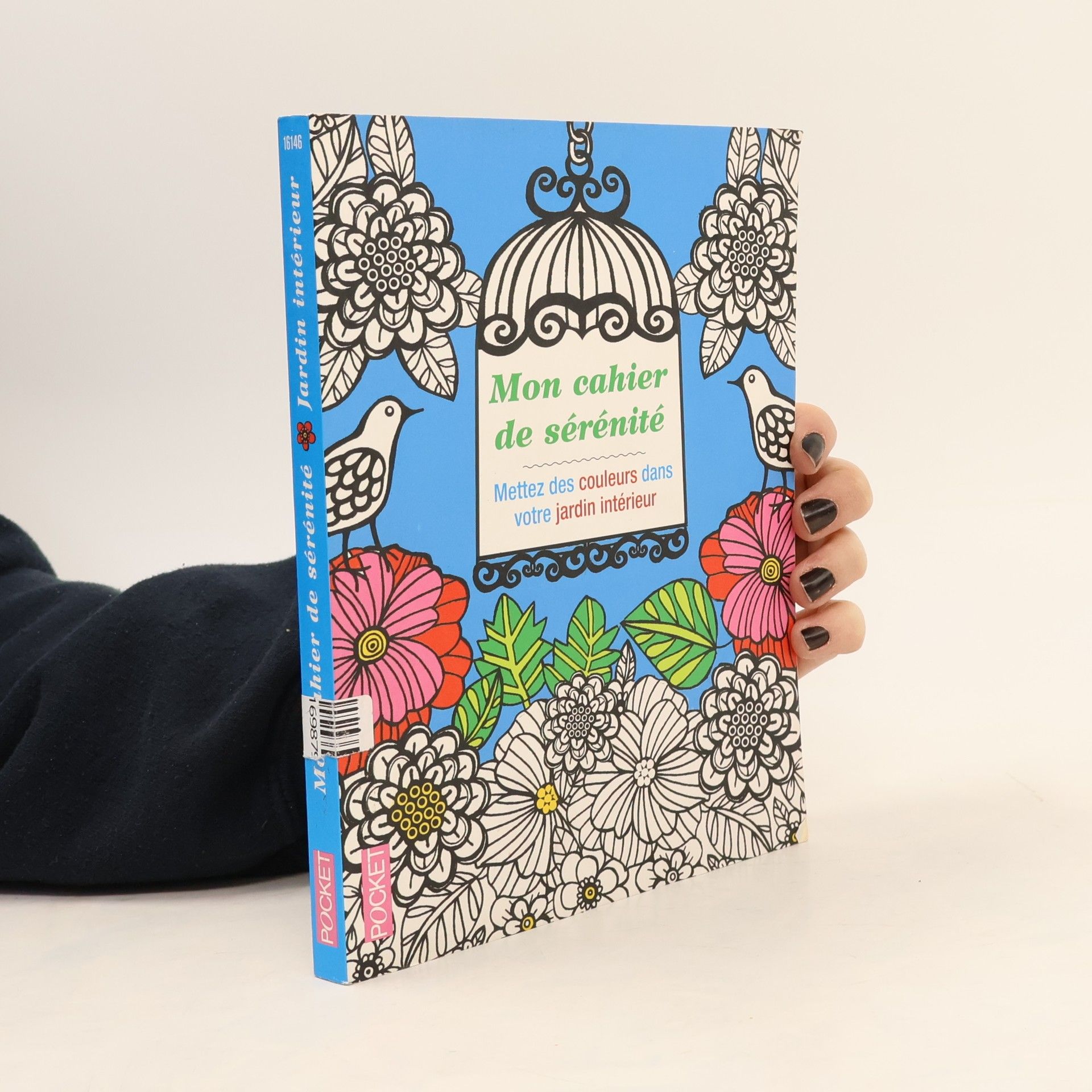 Fabrice Midal Mon cahier de sérénité - Mettez des couleurs dans votre jardin intérieur - coloriage