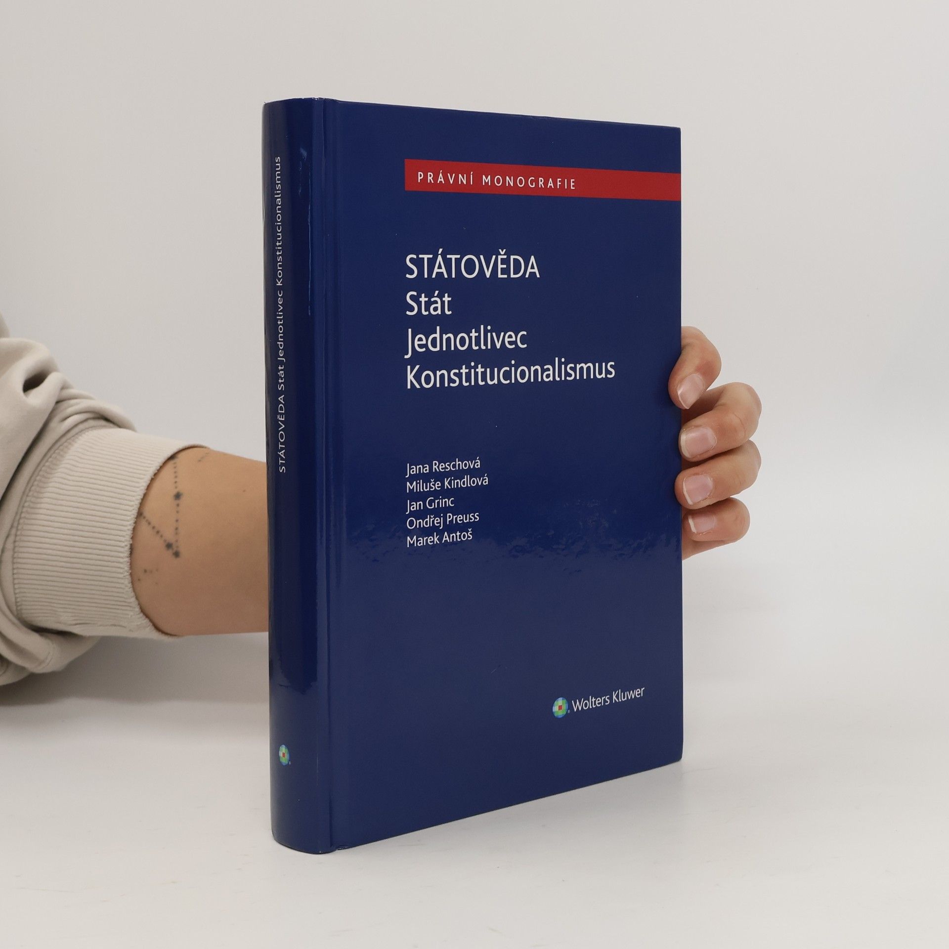 Miluše Kindlová Státověda: Stát - Jednotlivec - Konstitucionalismus