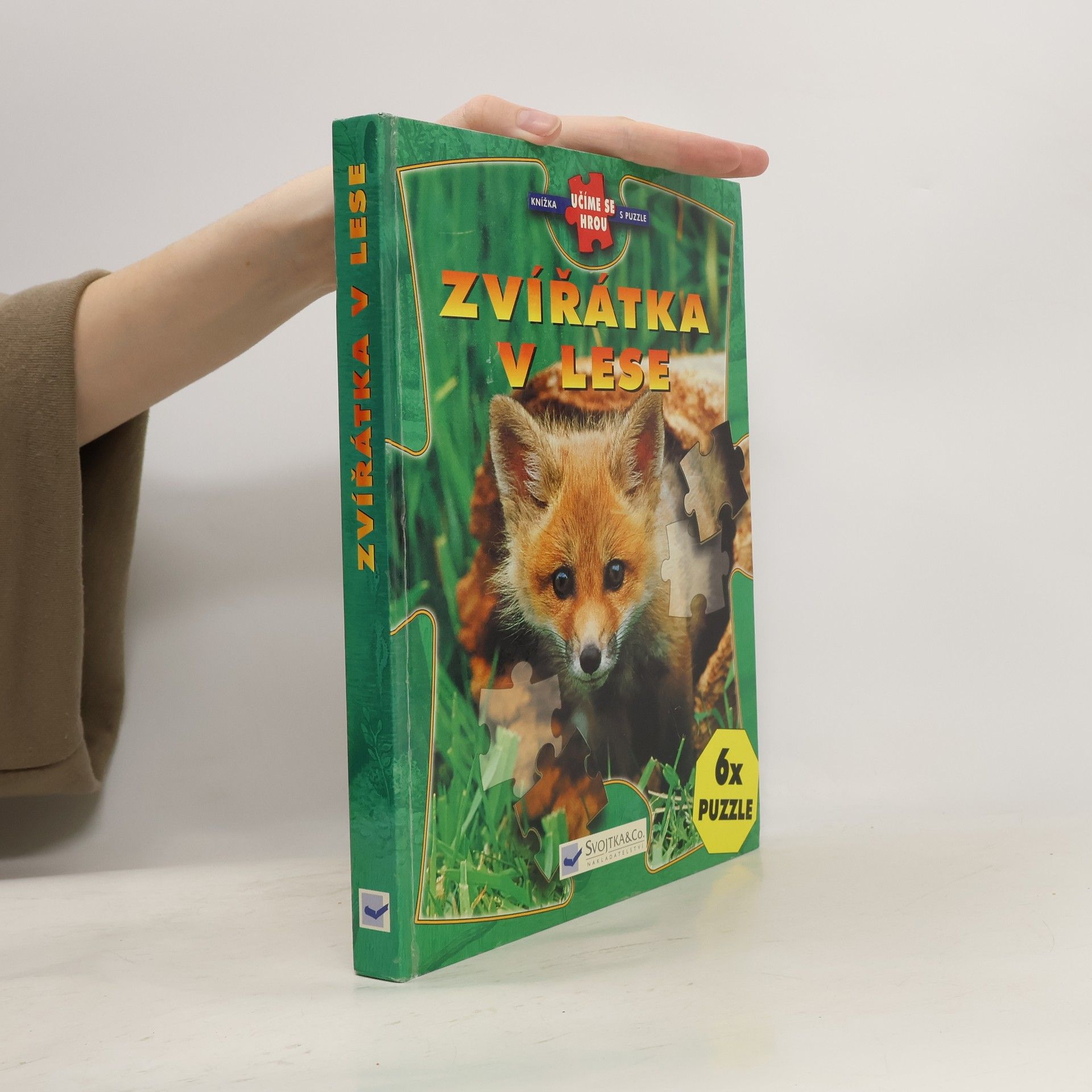 Collectif d'auteurs Zvířátka v lese: Knížka s puzzle