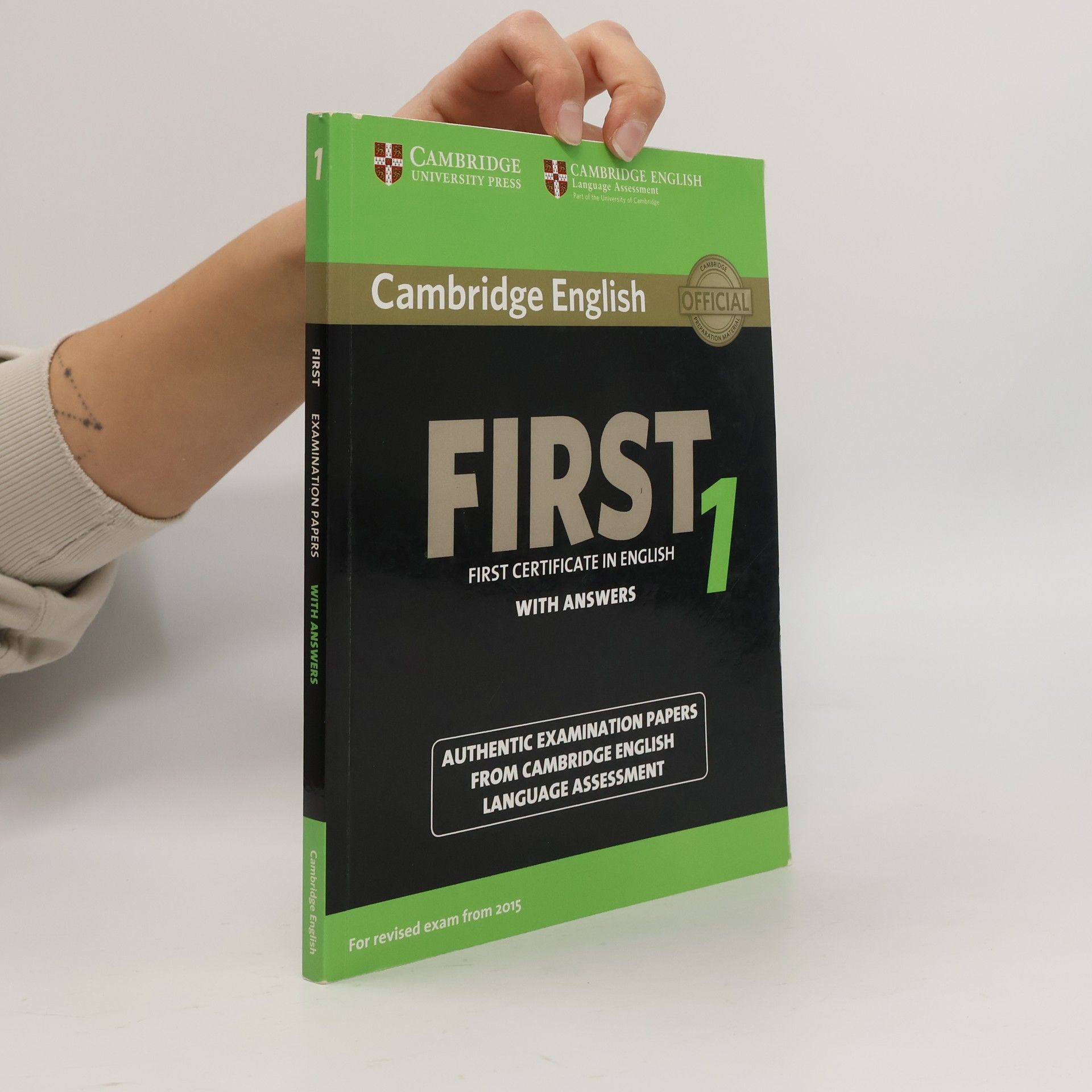 Kolektív autorov First Certificate in English 1 with Answers