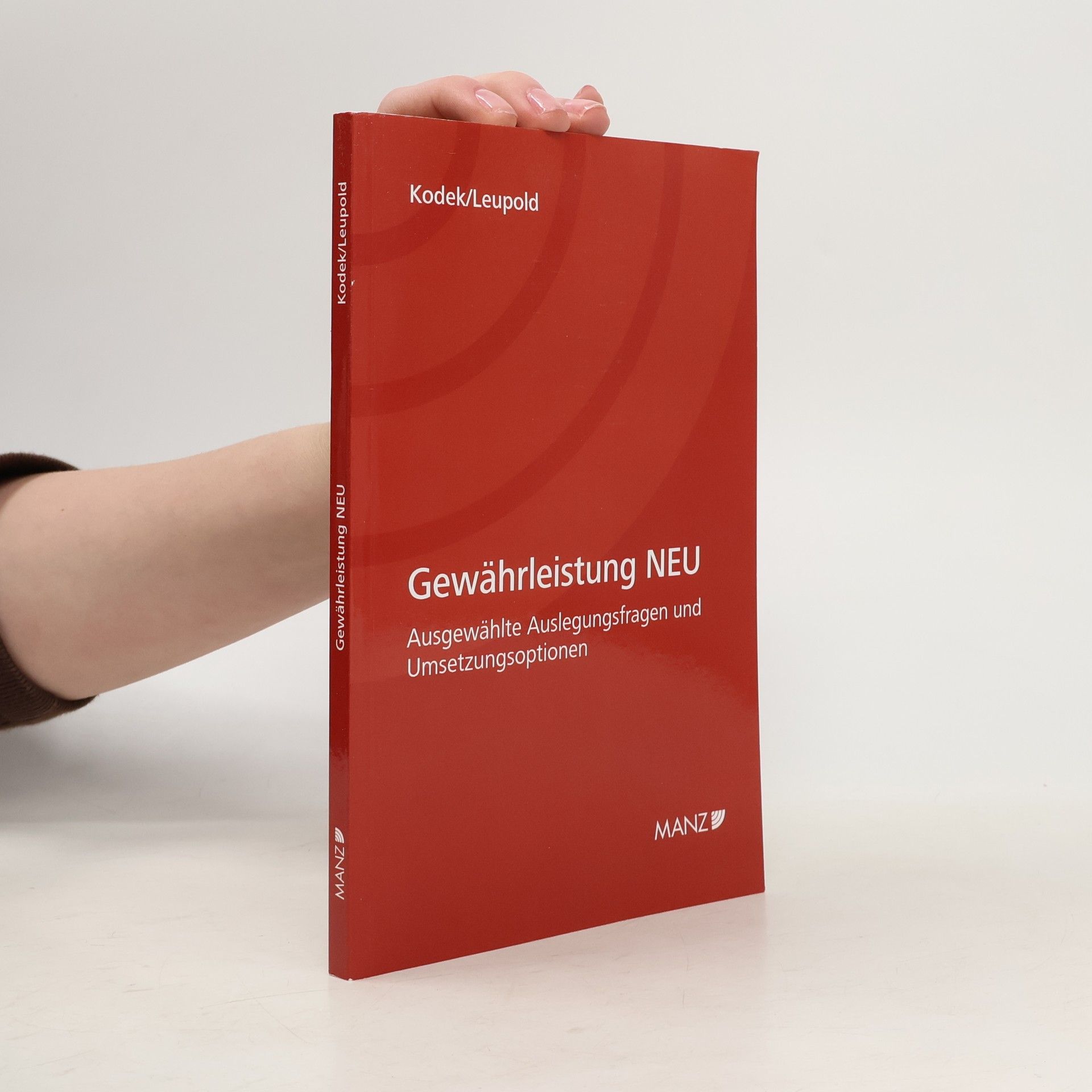 Georg E. Kodek Gewährleistung NEU