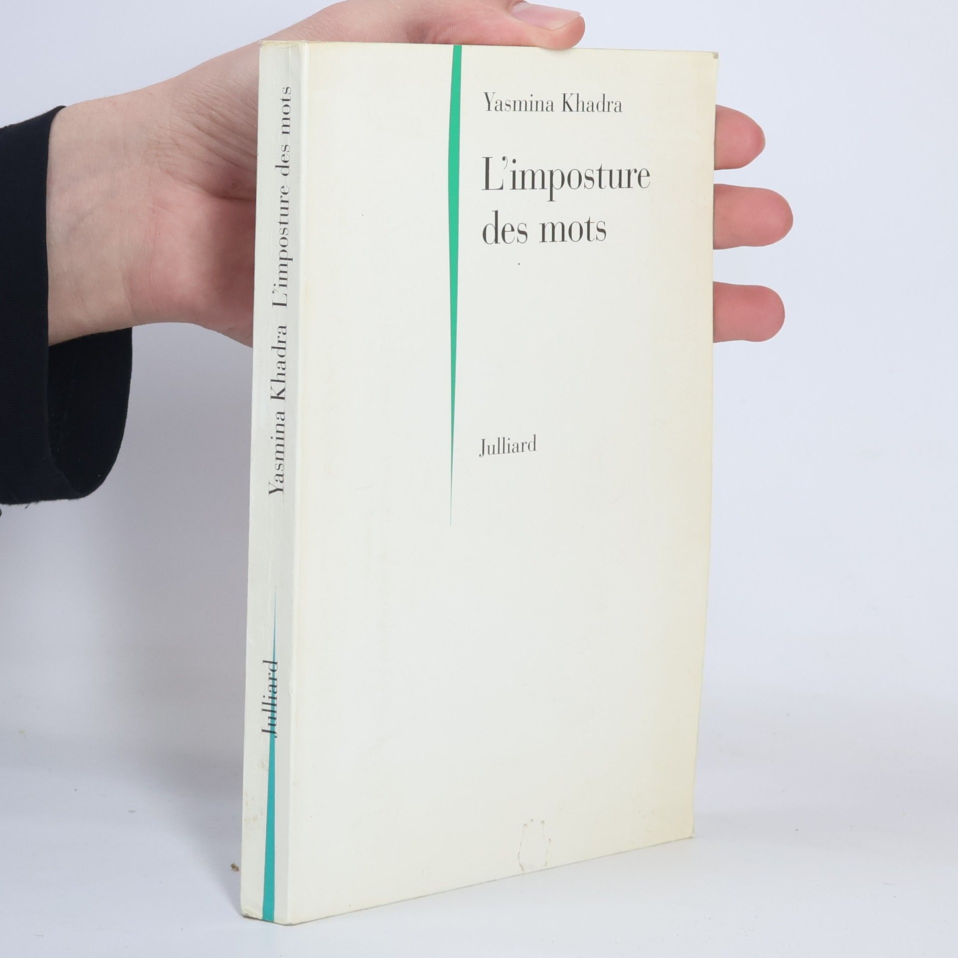 Yasmina Khadra L'imposture des mots