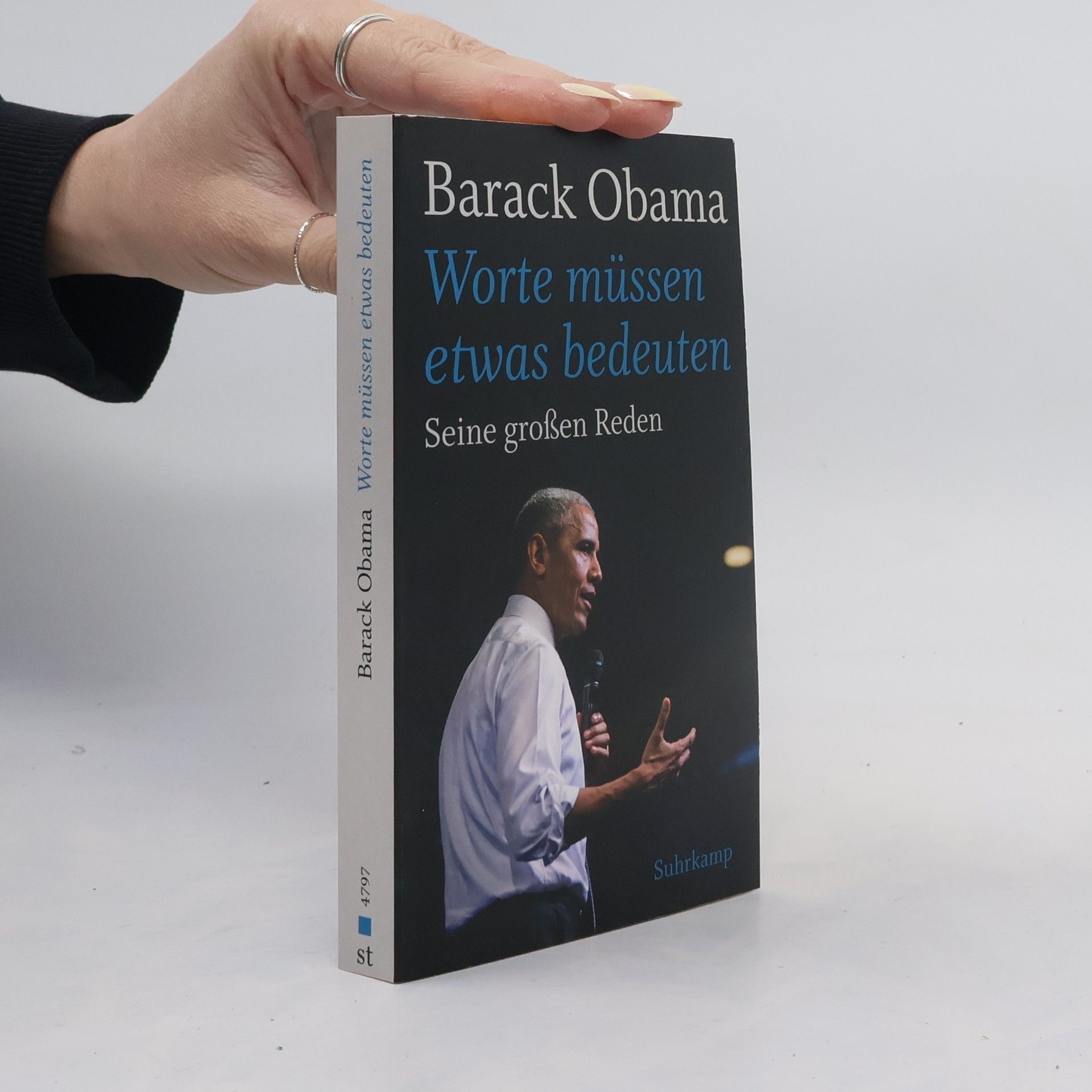 Barack Obama Worte müssen etwas bedeuten