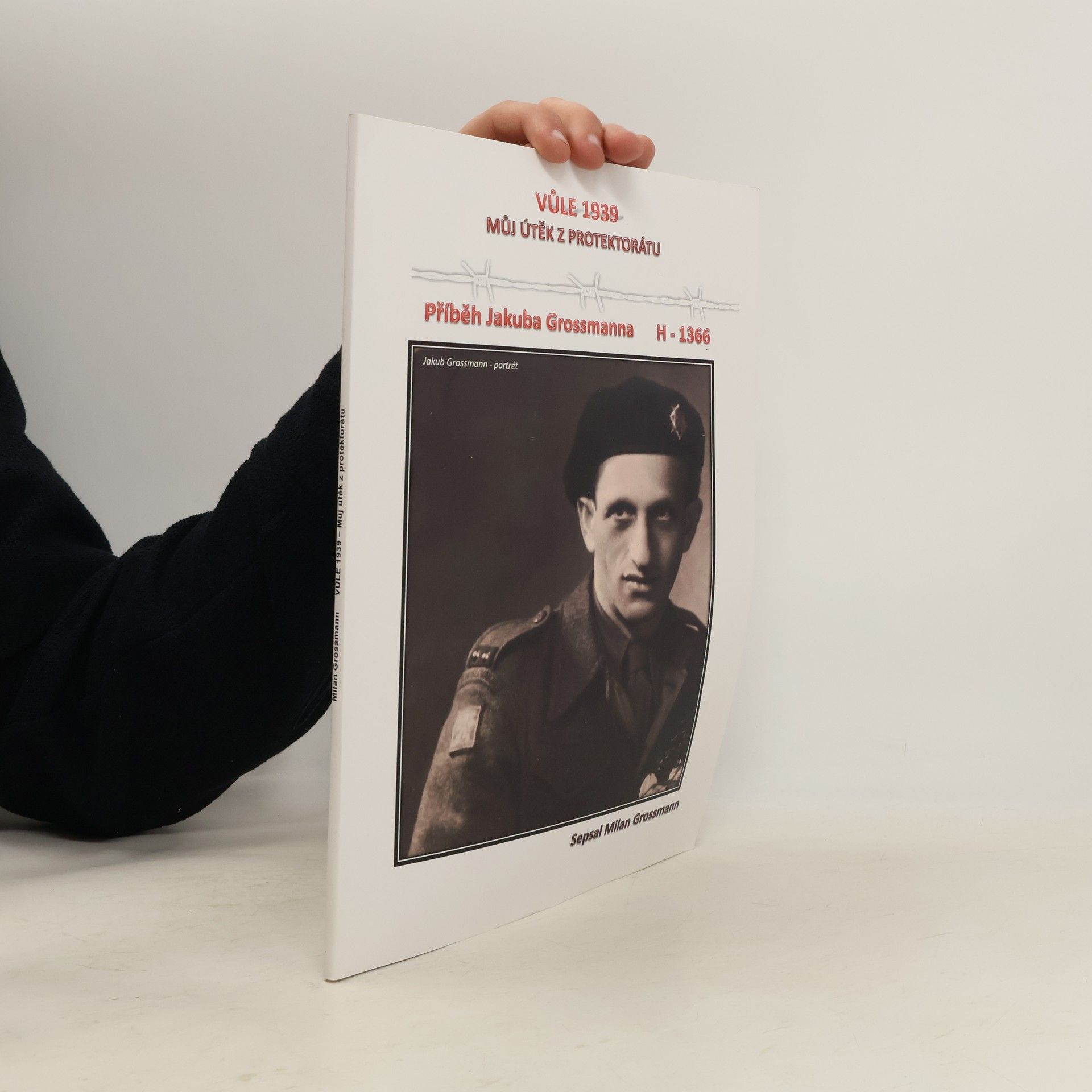 Milan Grossmann Vůle 1939. Můj útěk z Protektorátu