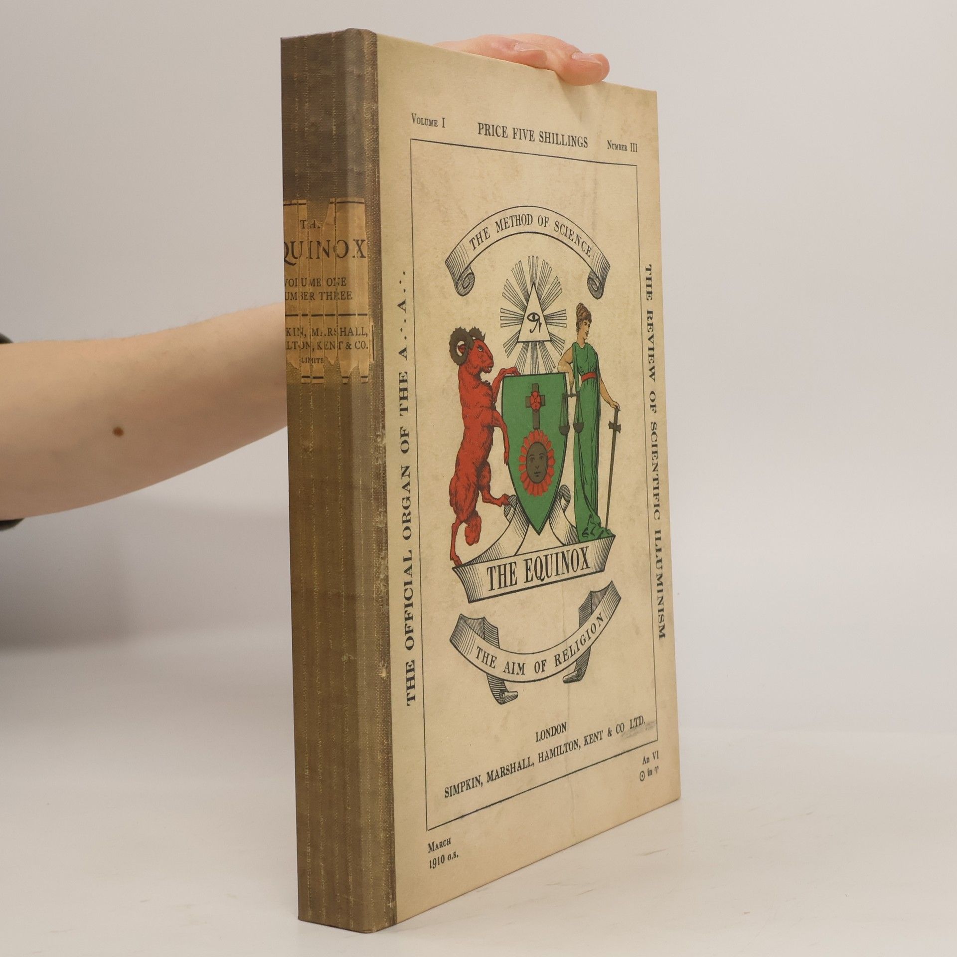 Aleister Crowley THE EQUINOX: KEEP SILENCE EDITION, VOL.