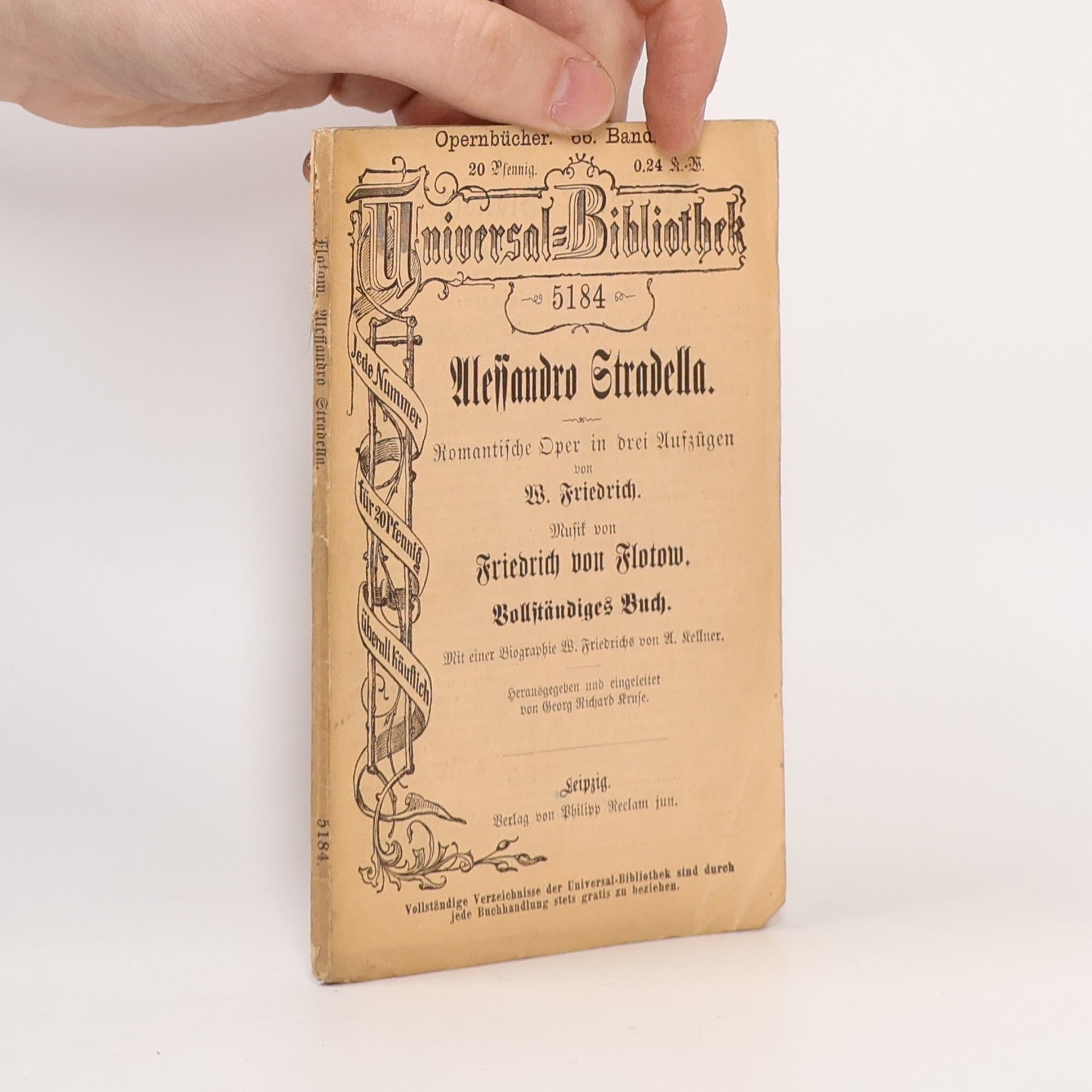 Friedrich von Flotow Alessandro Stradella