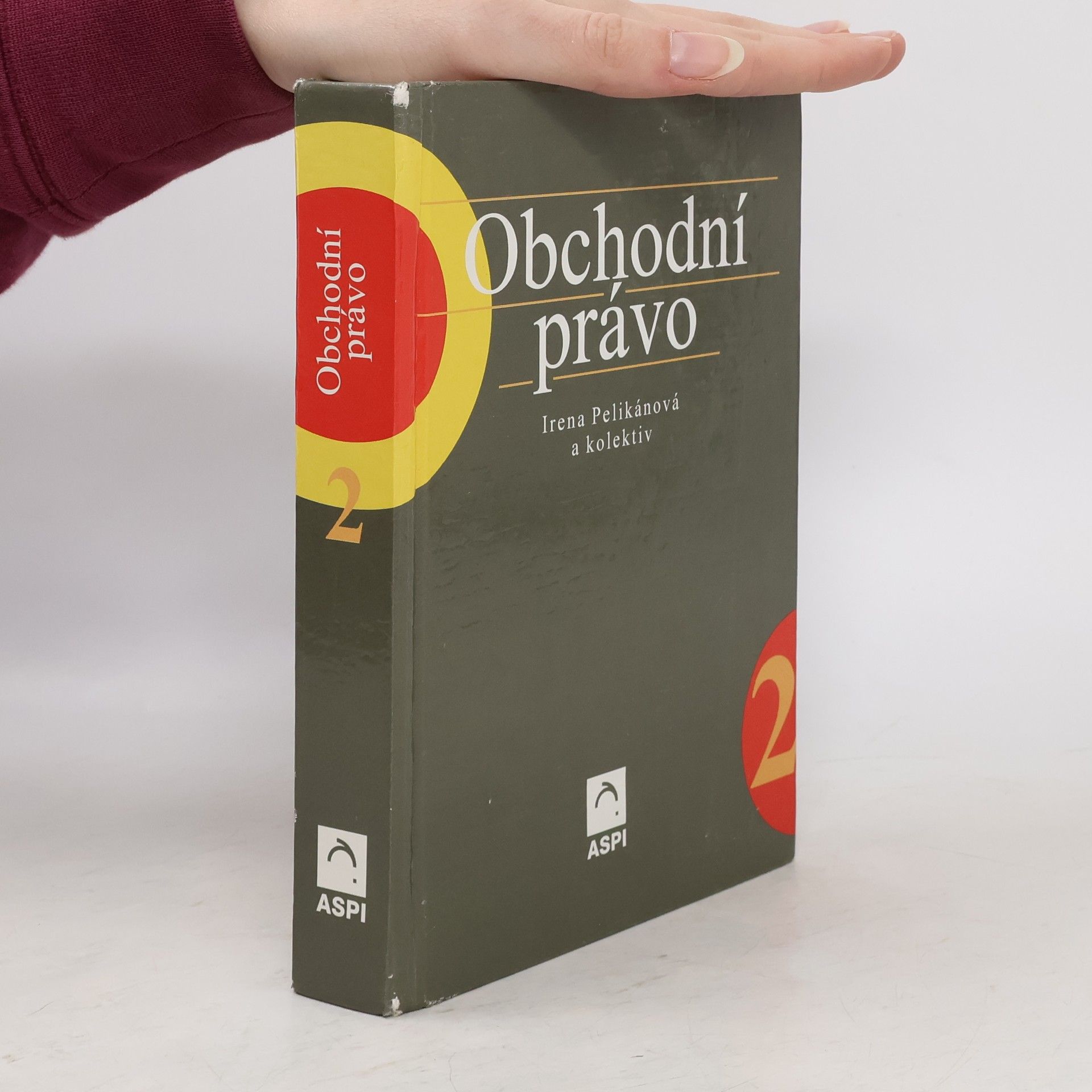 Irena Pelikánová Obchodní právo. Díl 2.