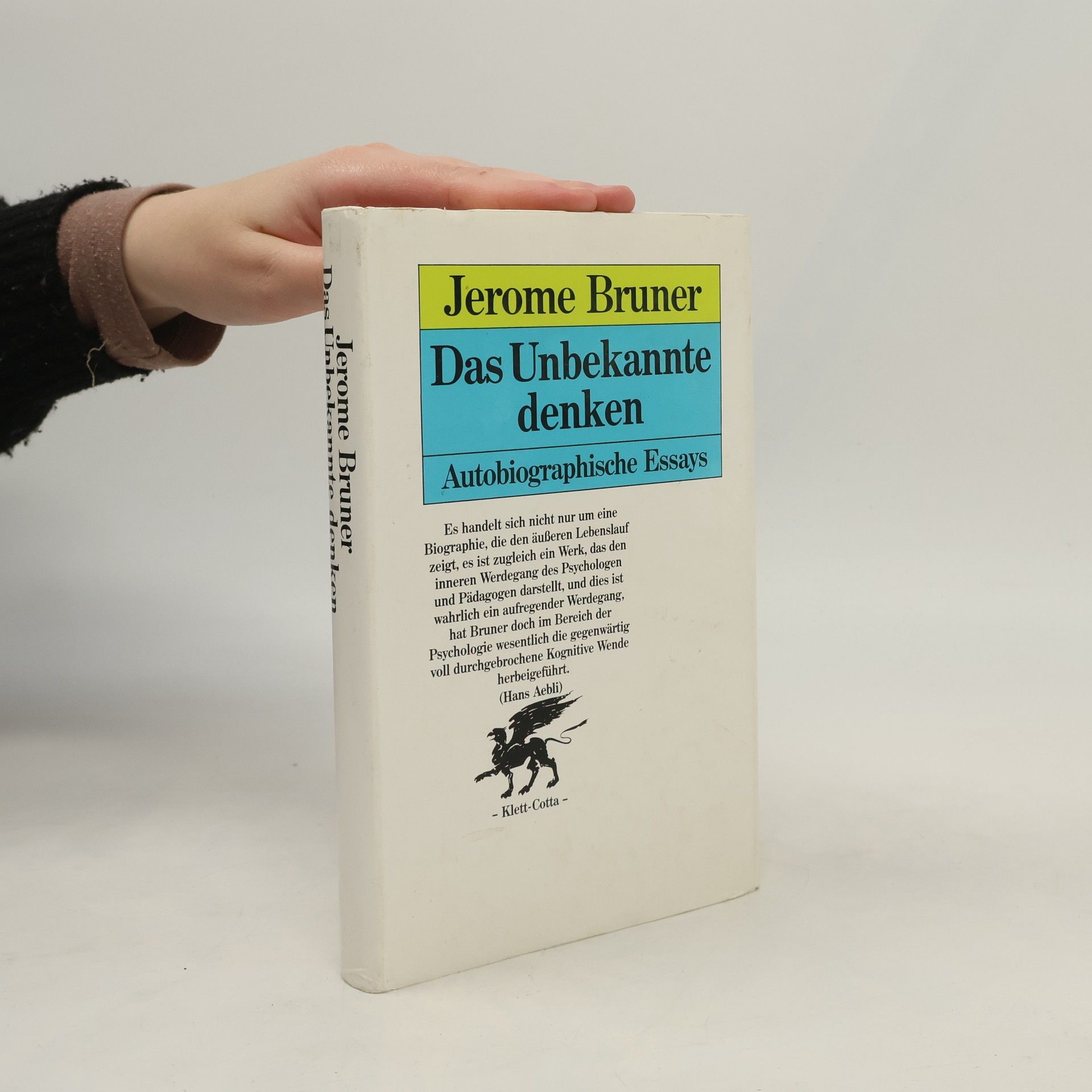 Jerome Bruner Das Unbekannte denken