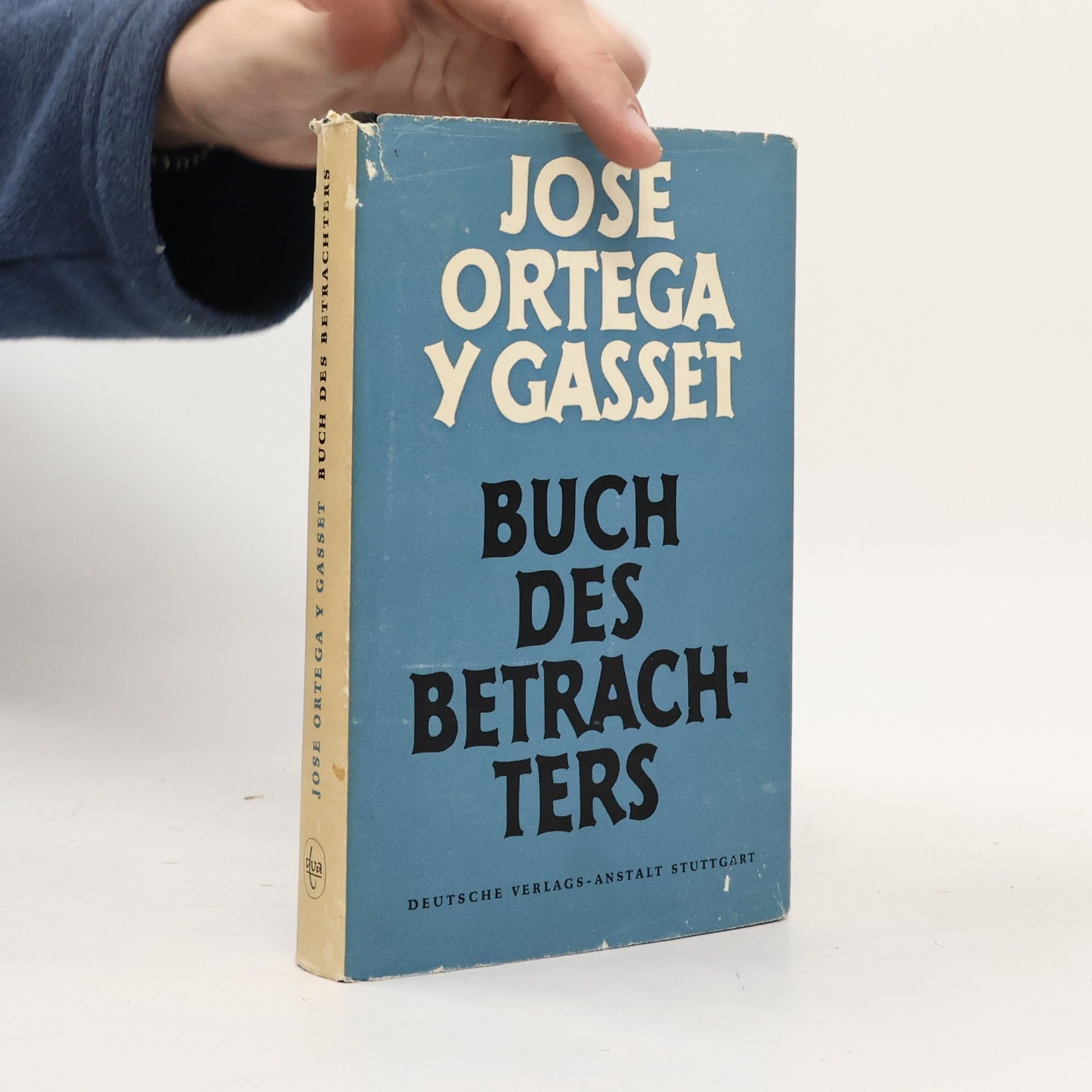 José Ortega y. Gasset Buch des Betrachters