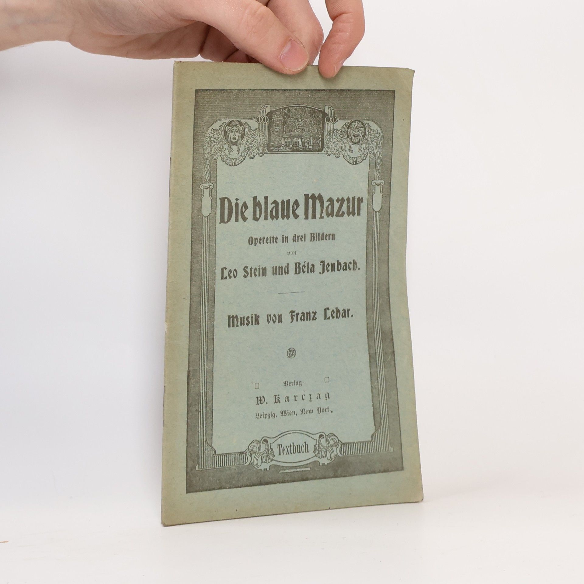 Franz Lehár Die Blaue Mazur