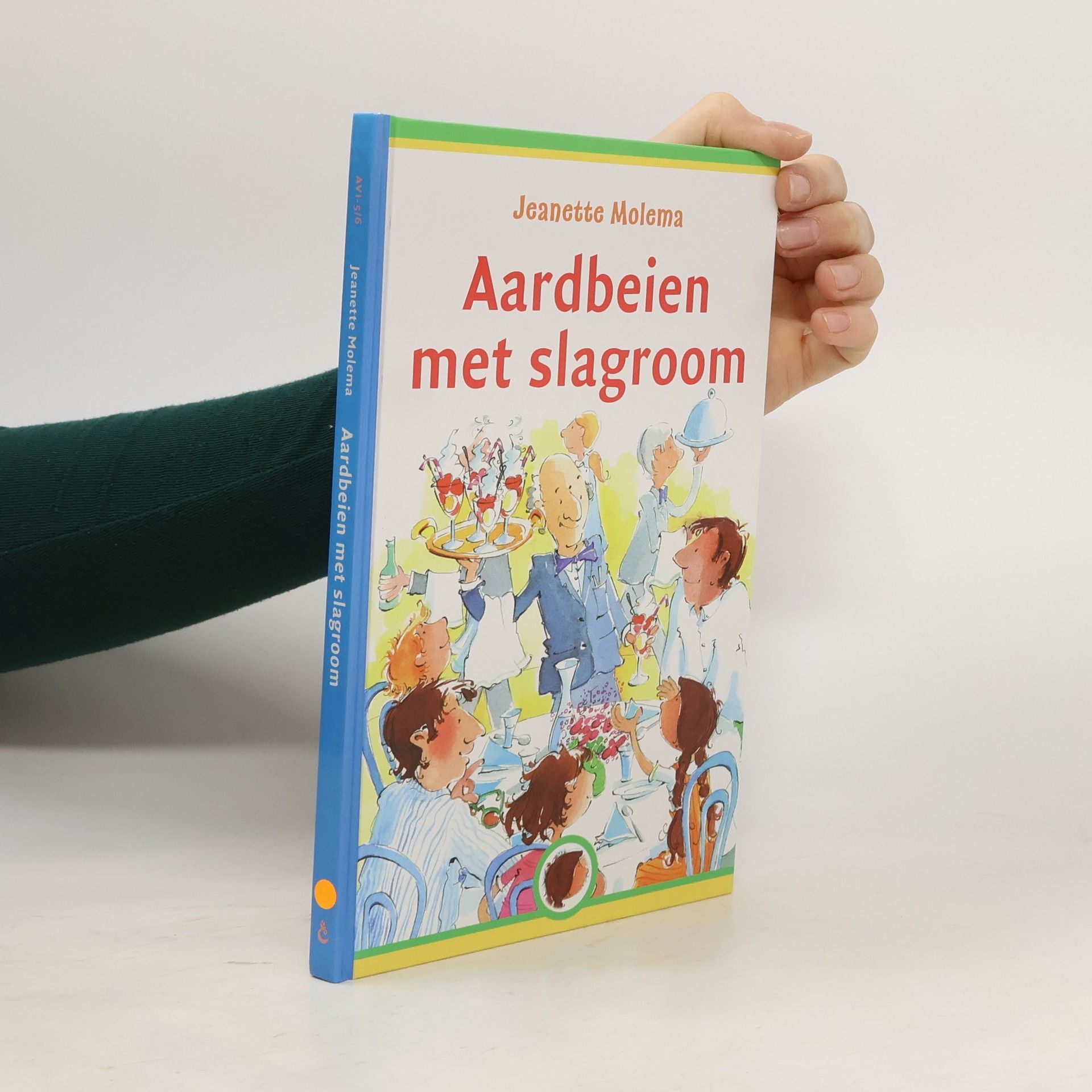 Aardbeien met slagroom