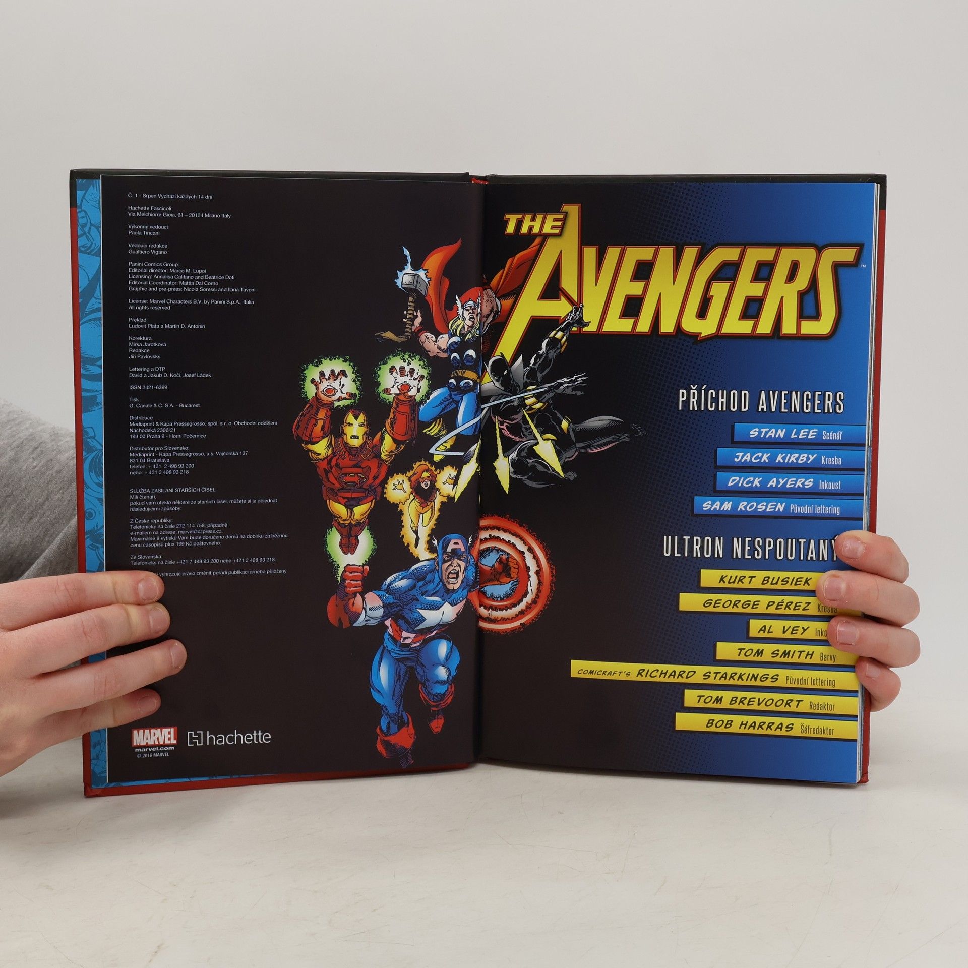Stan Lee Nejmocnější hrdinové Marvelu 1. Avengers