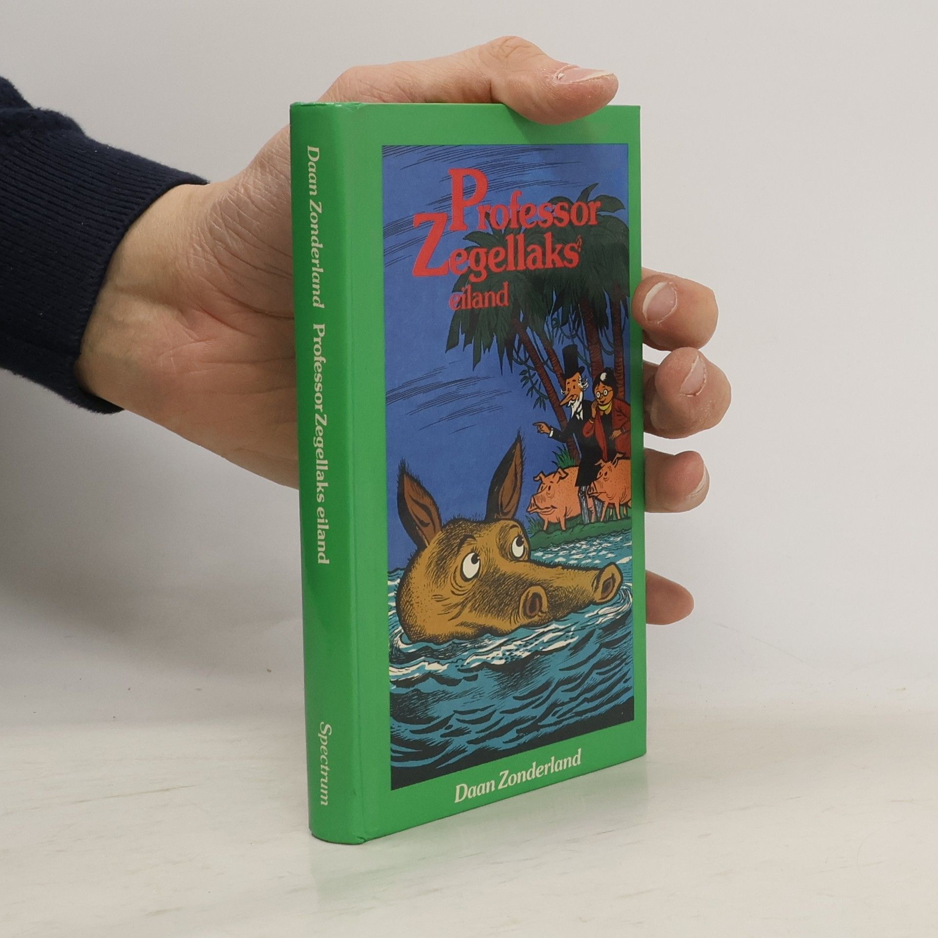 Daan Zonderland Professor Zegellaks eiland