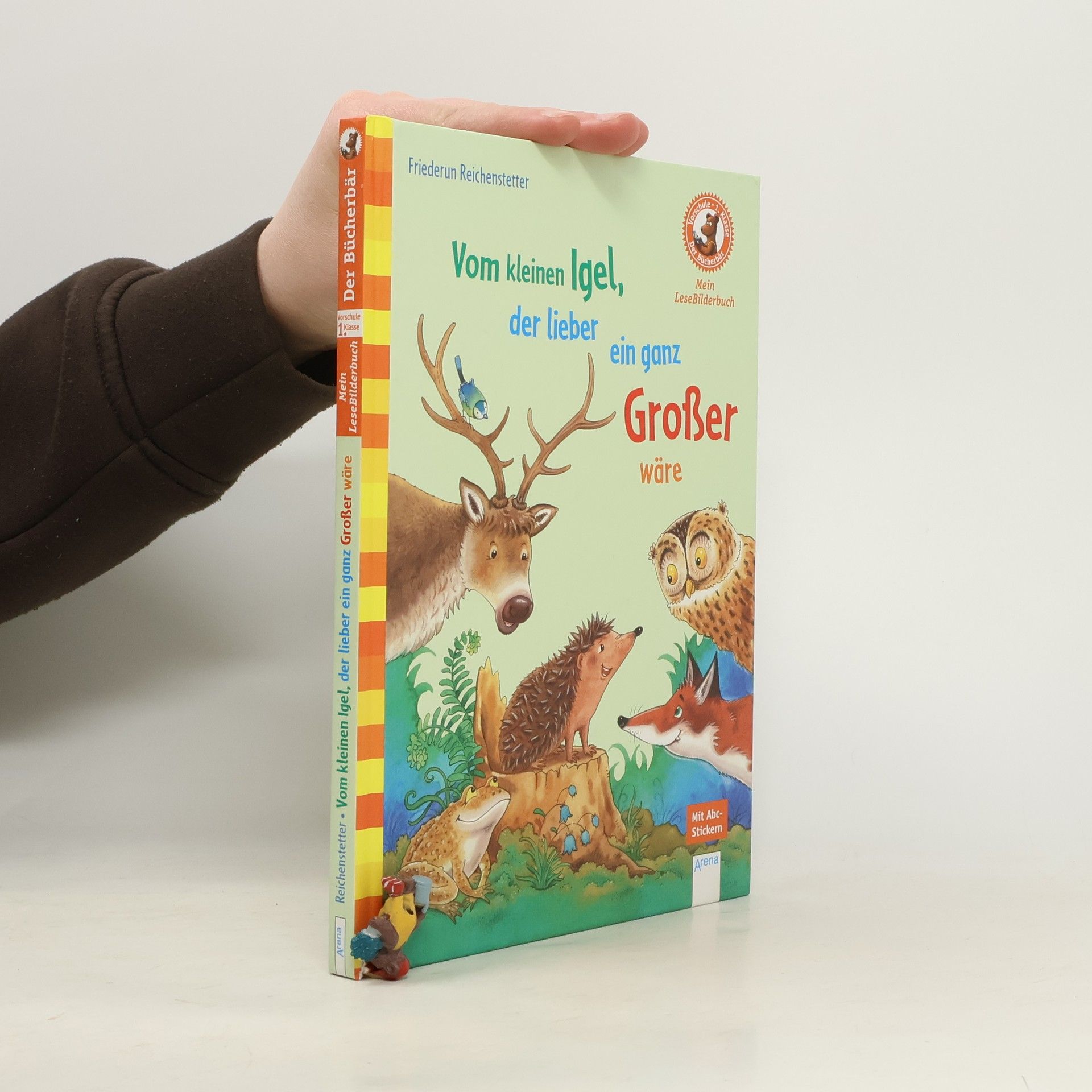 Friederun Reichenstetter Der Bücherbär: Vom kleinen Igel, der lieber ein ganz Großer wäre